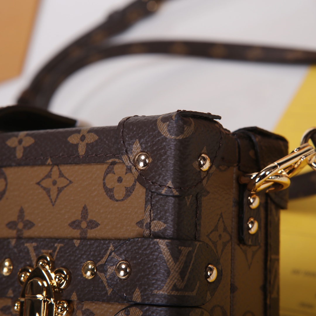 Louis Vuitton 对版细节 独家 M45960 全钢亮金黄花