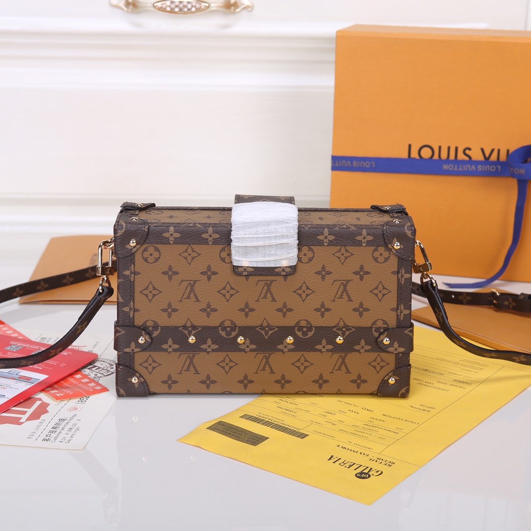 Louis Vuitton 对版细节 独家 M45960 全钢亮金黄花