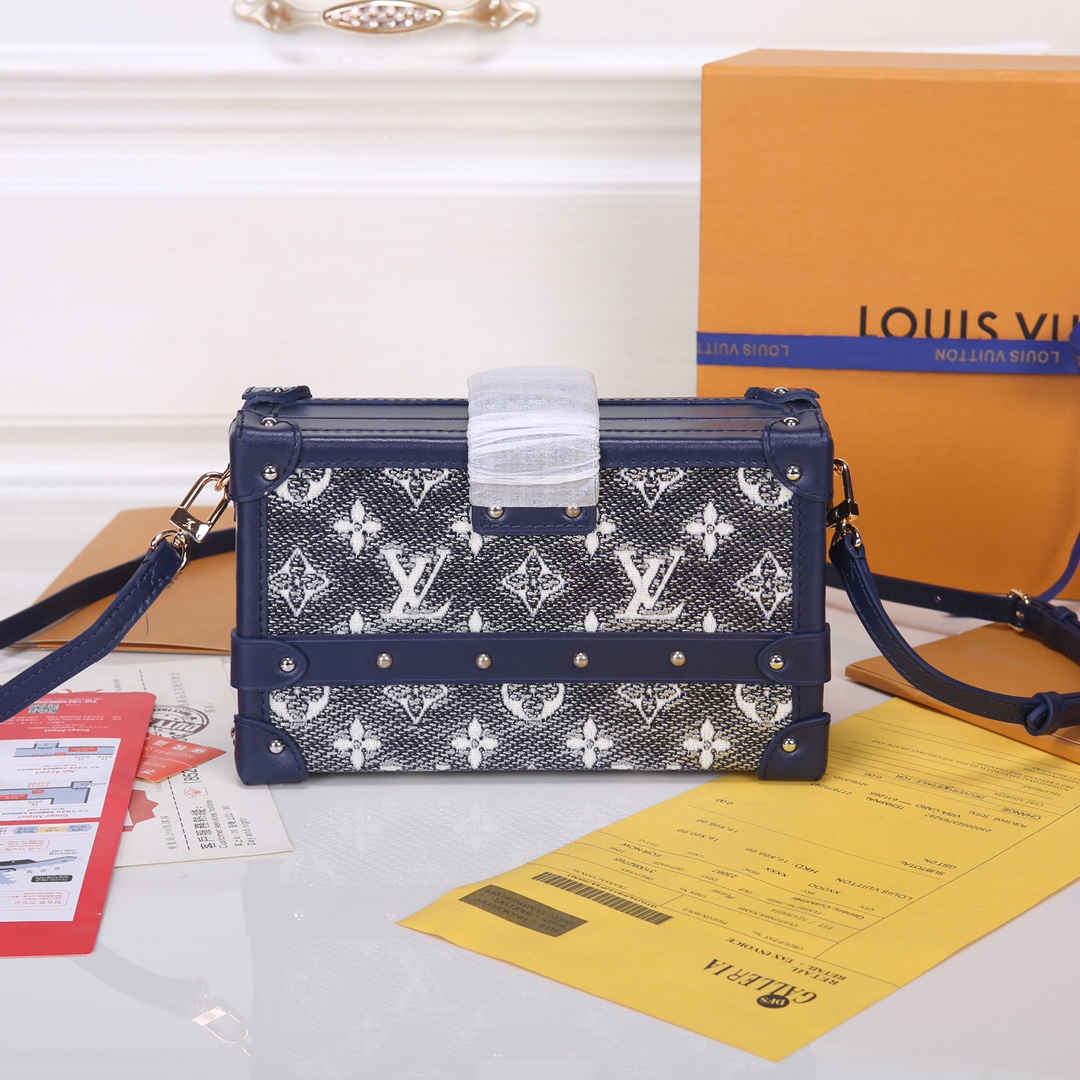 Louis Vuitton 对版细节 M22882蓝 M22882金