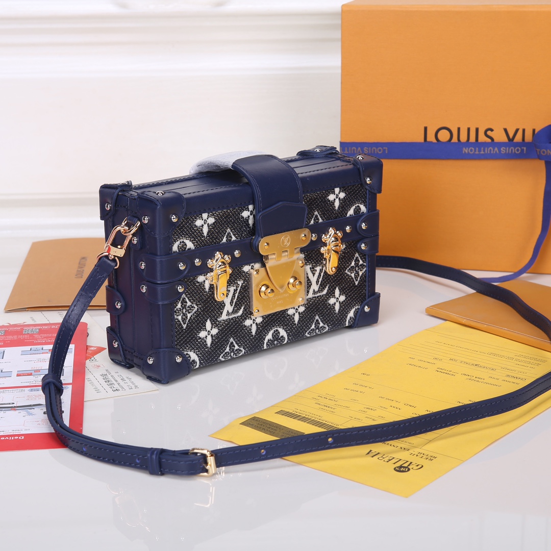 Louis Vuitton 对版细节 M22882蓝 M22882金