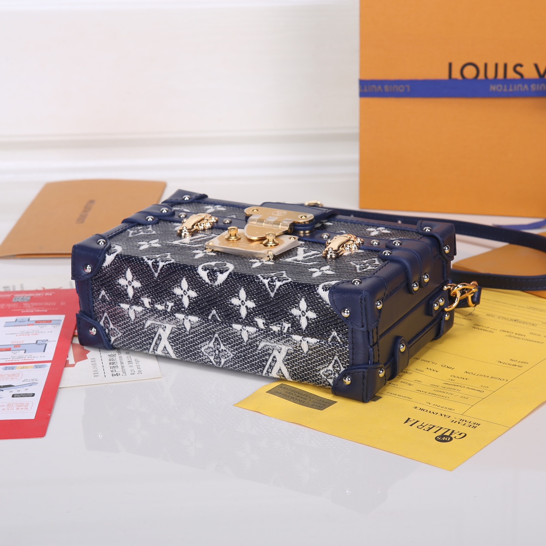 Louis Vuitton 对版细节 M22882蓝 M22882金