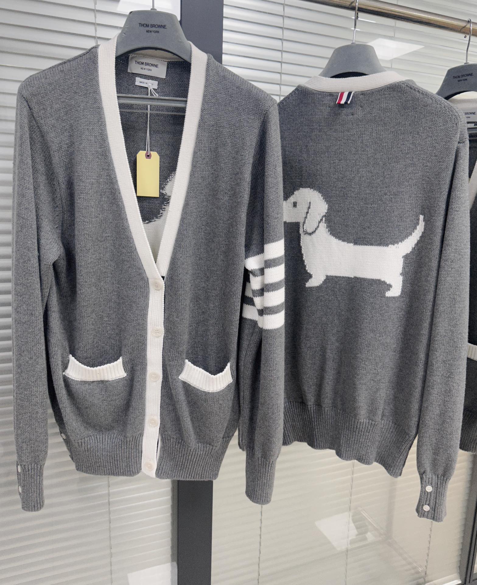 톰브라운 남성 가디건 143057 Thom Browne Cardigan 상세 이미지 7