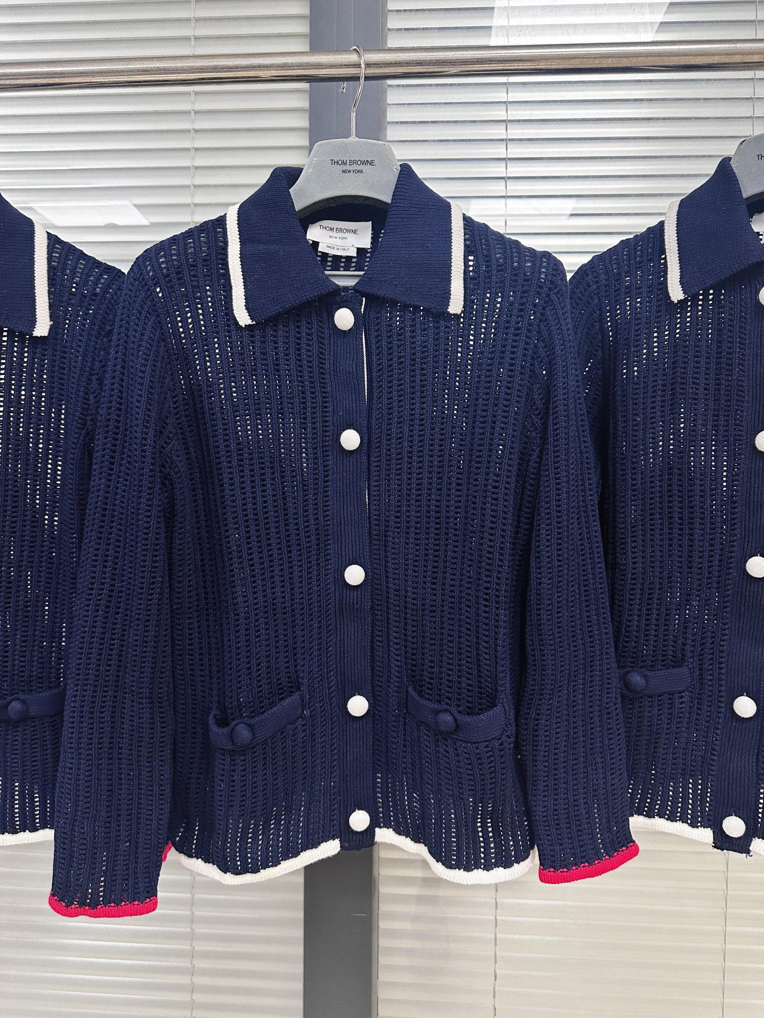 톰브라운 여성 가디건 143050 Thom Browne Cardigan 상세 이미지 2