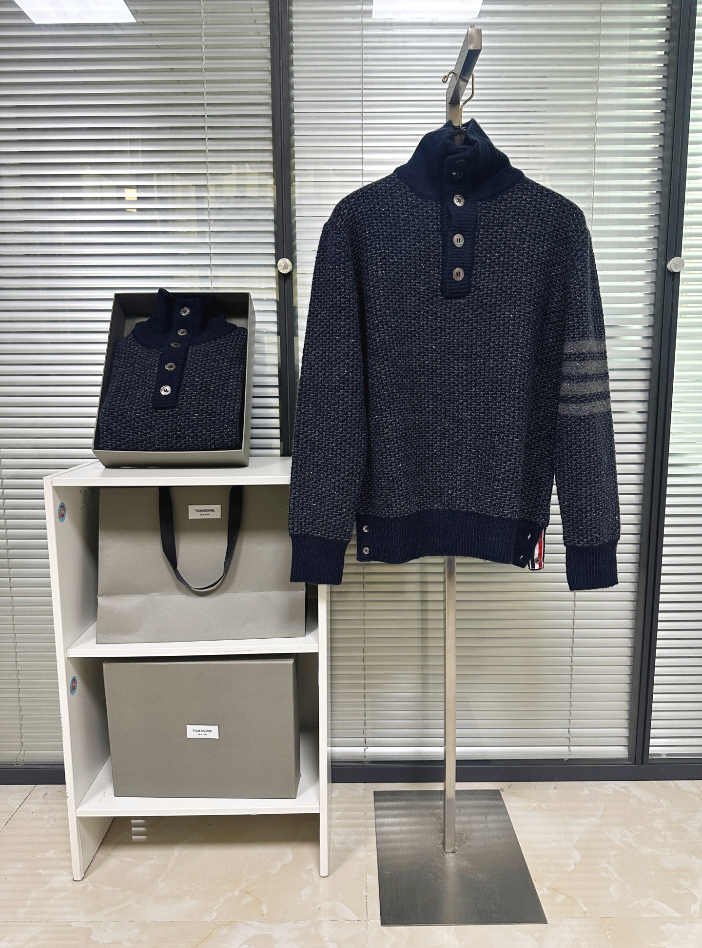 톰브라운 남성 니트 143010 Thom Browne Knit 상세 이미지 6