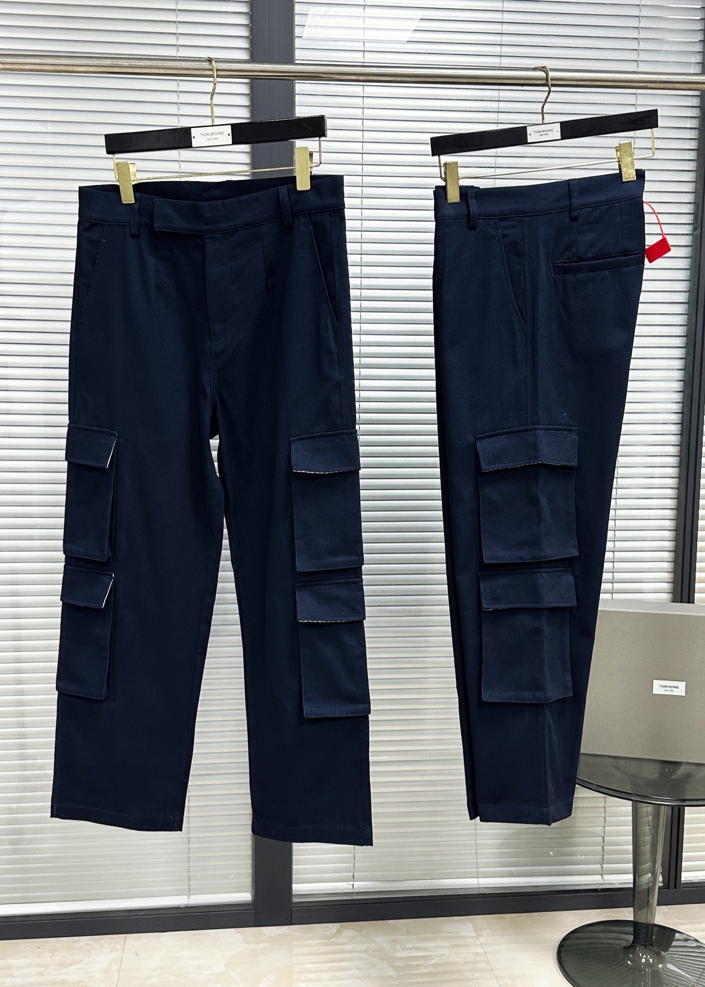 톰브라운 와이드 카고 워싱 남성 바지 레플리카 46718 Thom Browne 상세 이미지 5