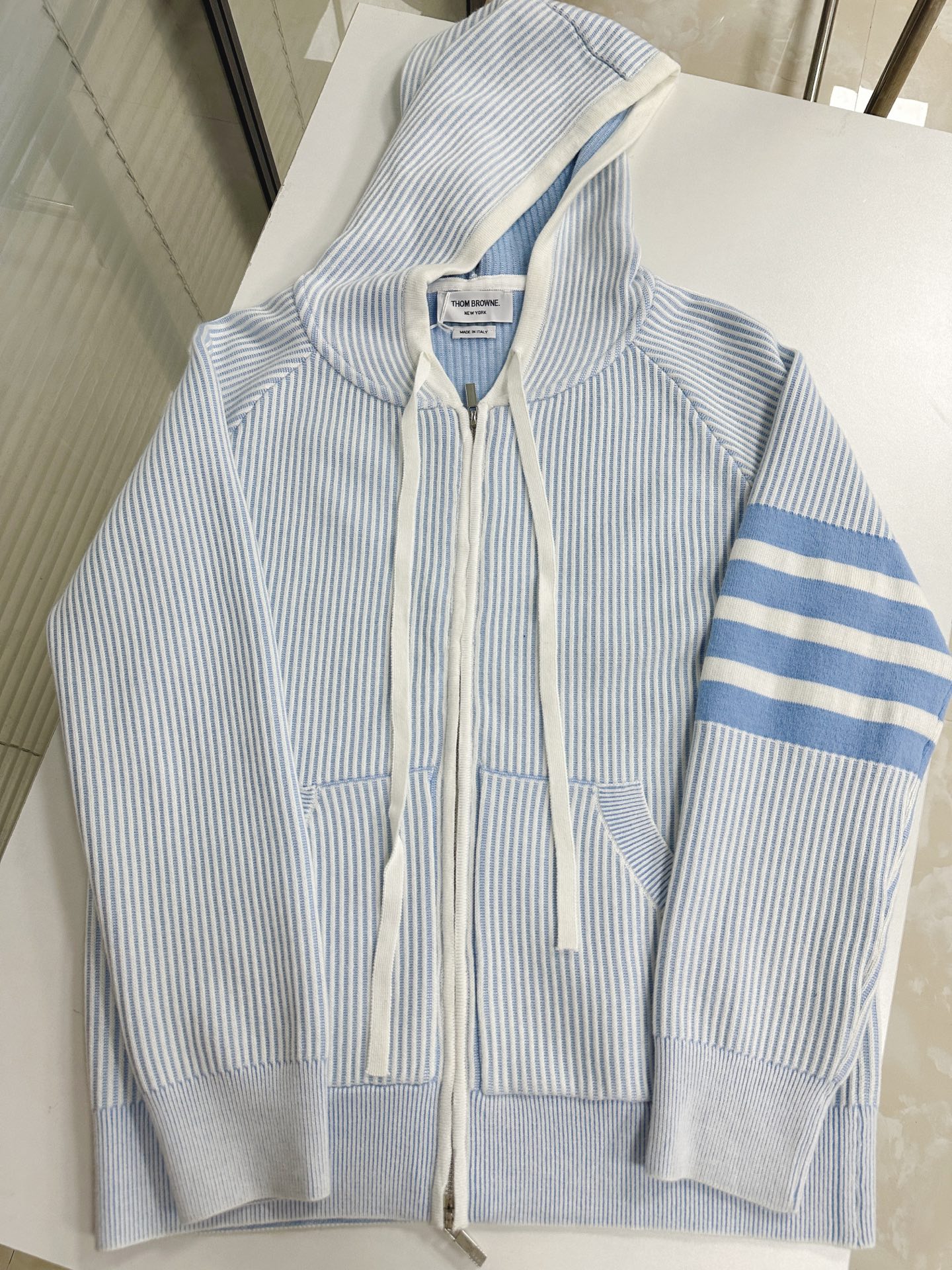 톰브라운 남성 가디건 142996 Thom Browne Cardigan 상세 이미지 5