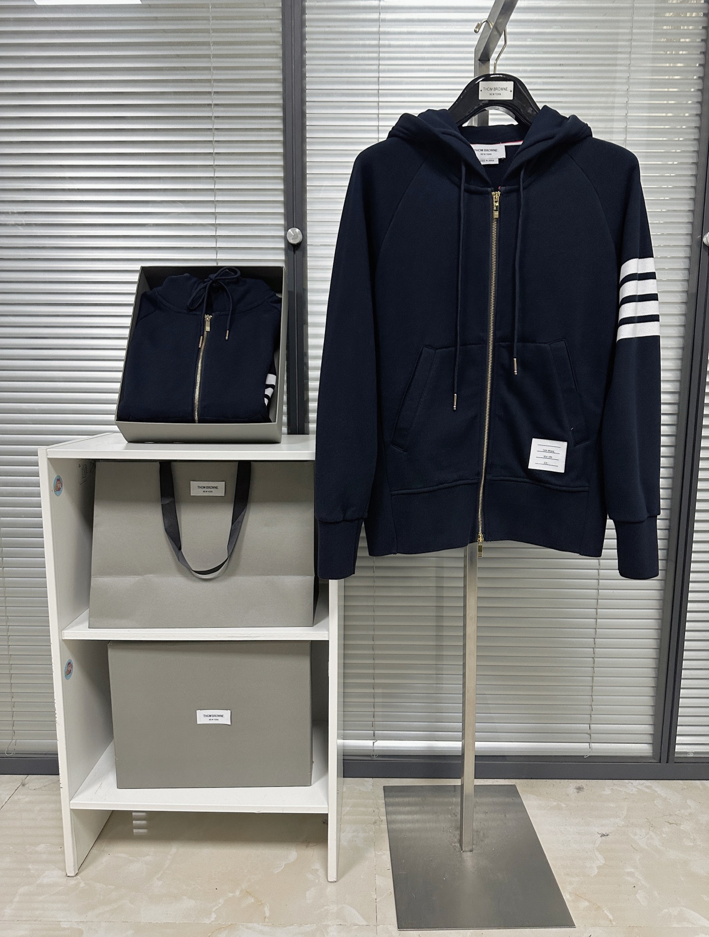 톰브라운 남성 후드 126376 Thom Browne Hoodie 썸네일 이미지