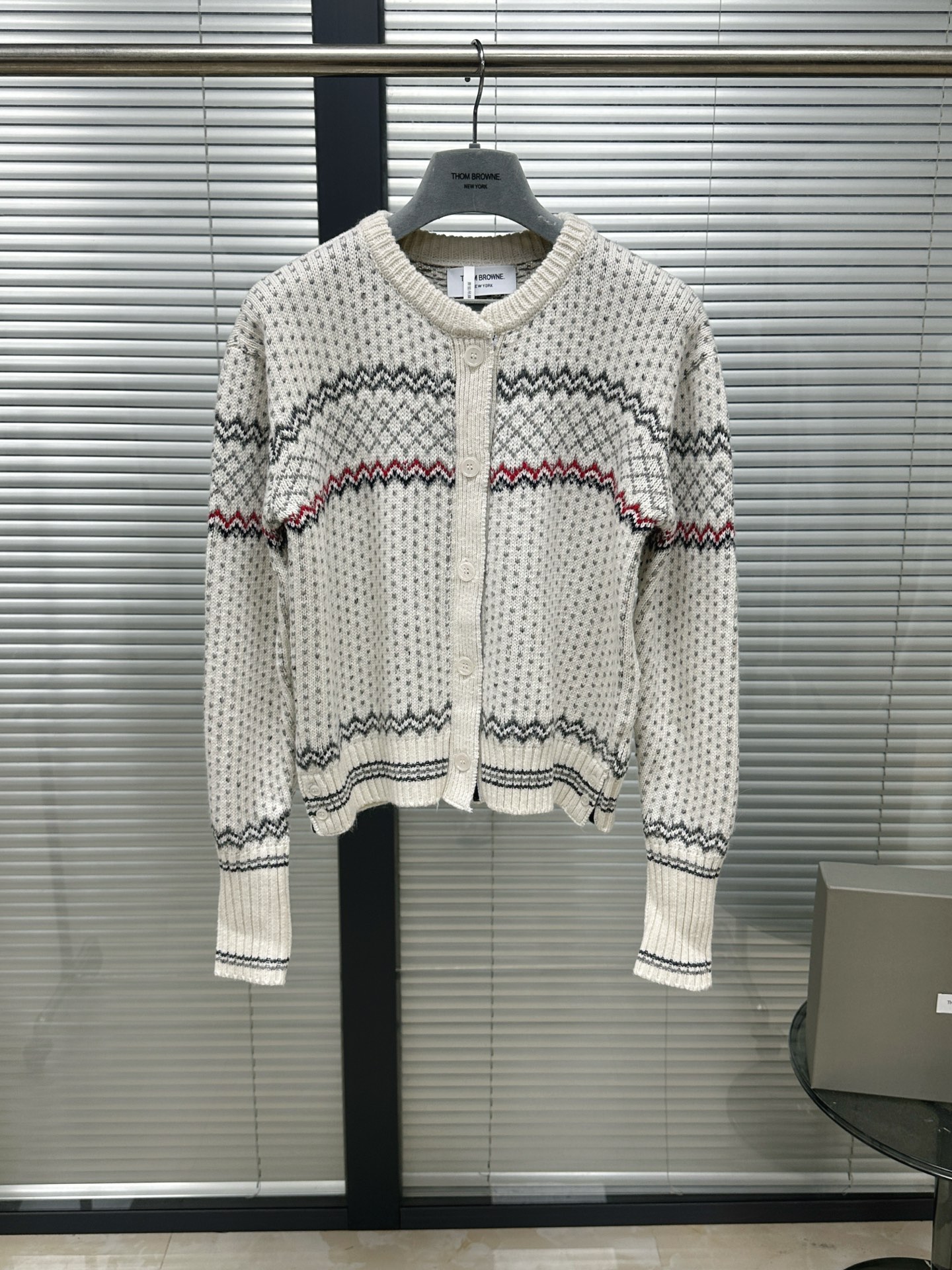 톰브라운 여성 가디건 142949 Thom Browne Cardigan 상세 이미지 2