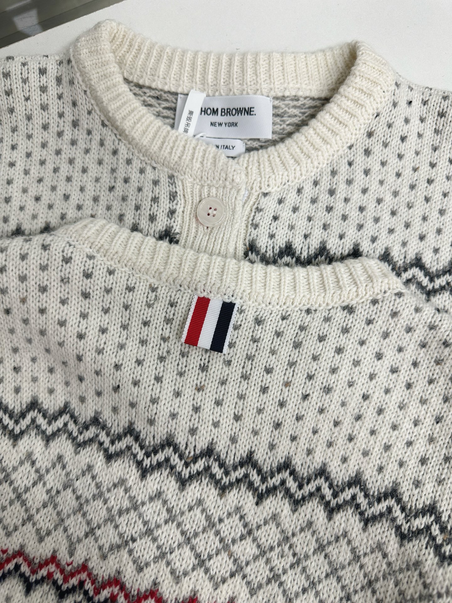 톰브라운 여성 가디건 142949 Thom Browne Cardigan 상세 이미지 7