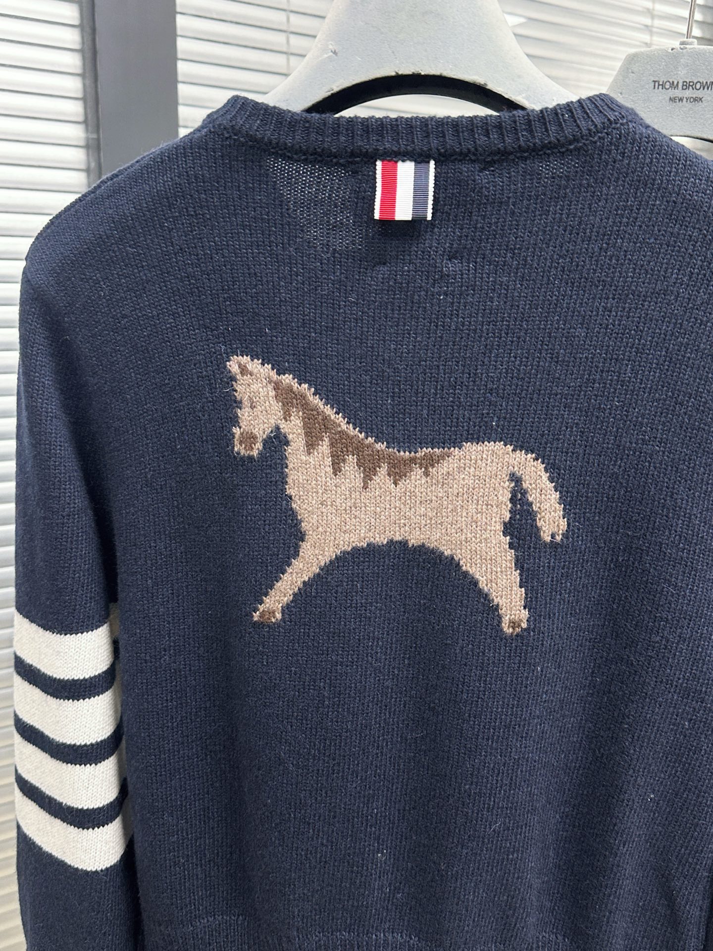 톰브라운 네이비 블루 남성 후드 레플리카 46568 Thom Browne 상세 이미지 5