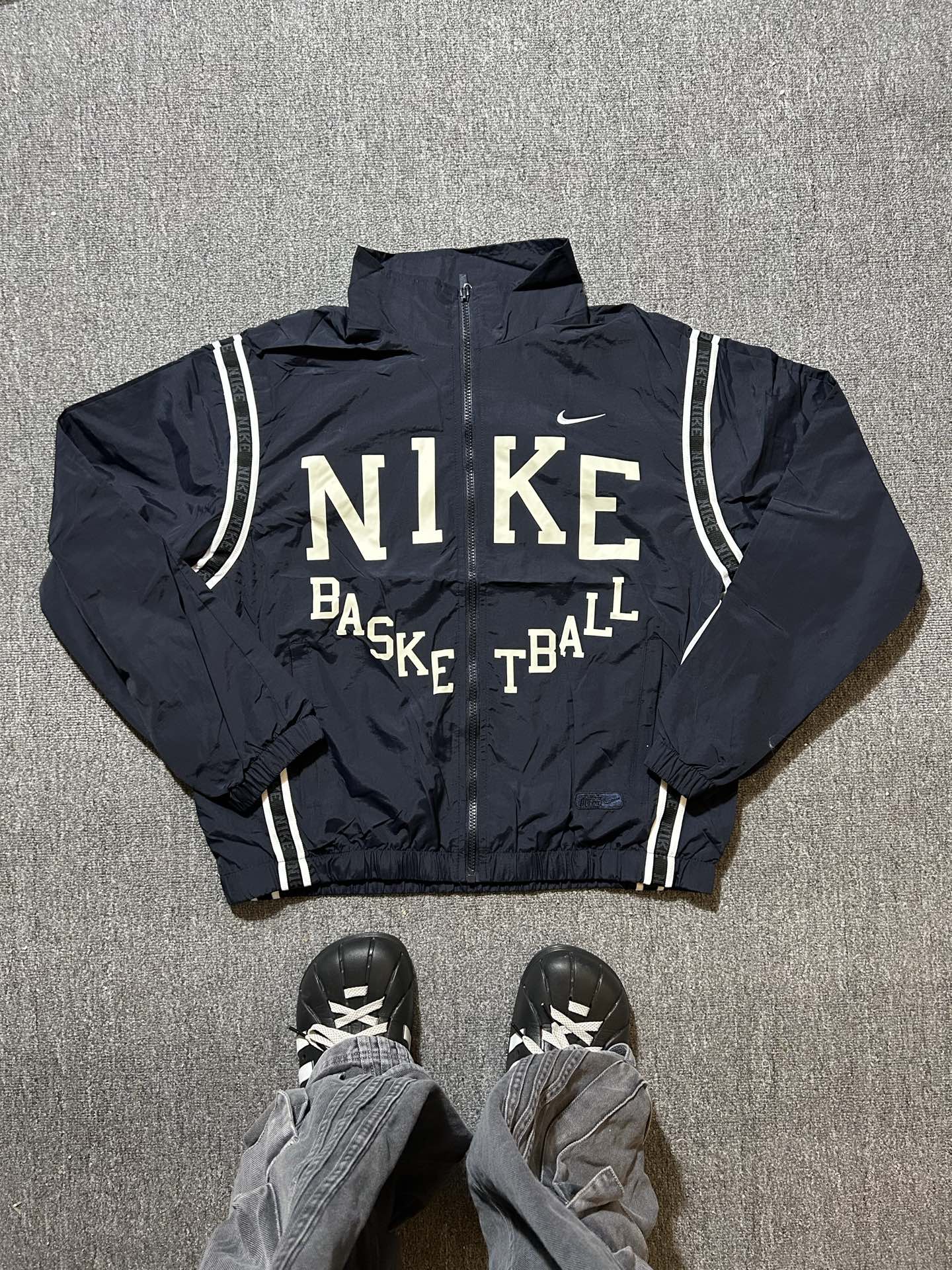 115💰000015 #FF9968 Nike DNA 耐高系列logo字母运动休闲长袖夹克 尺码:S-XXL