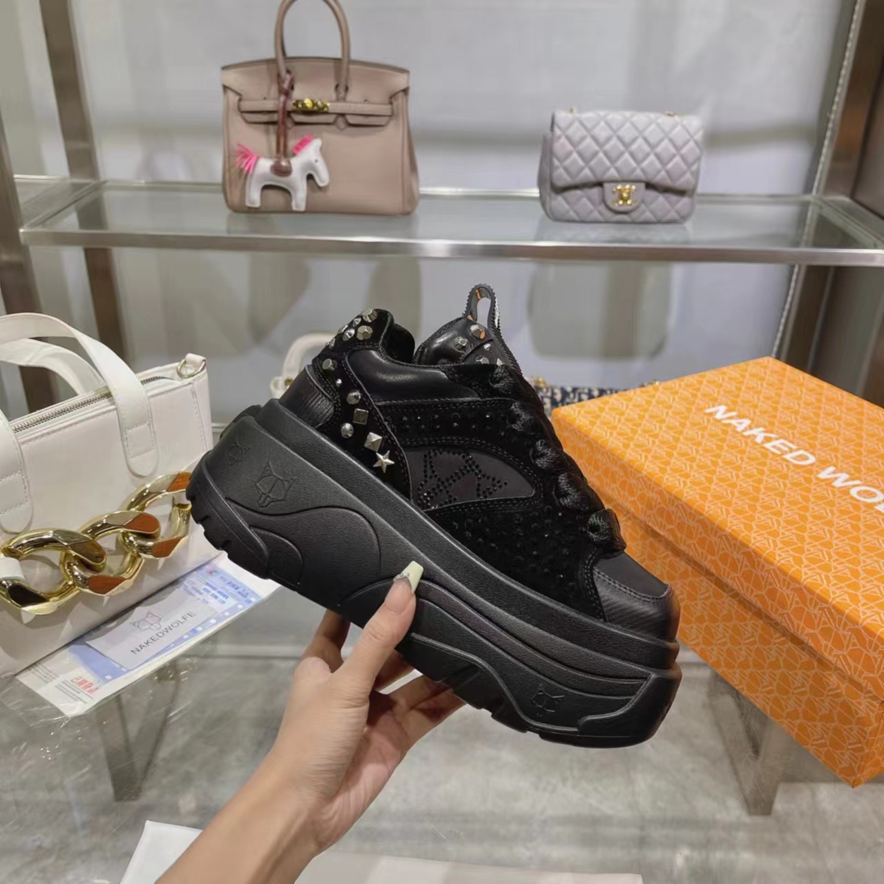 New NAKEEDWOLFE 2023 Collection: Comfortable Heeled Boots for Petite Women - 图片 4