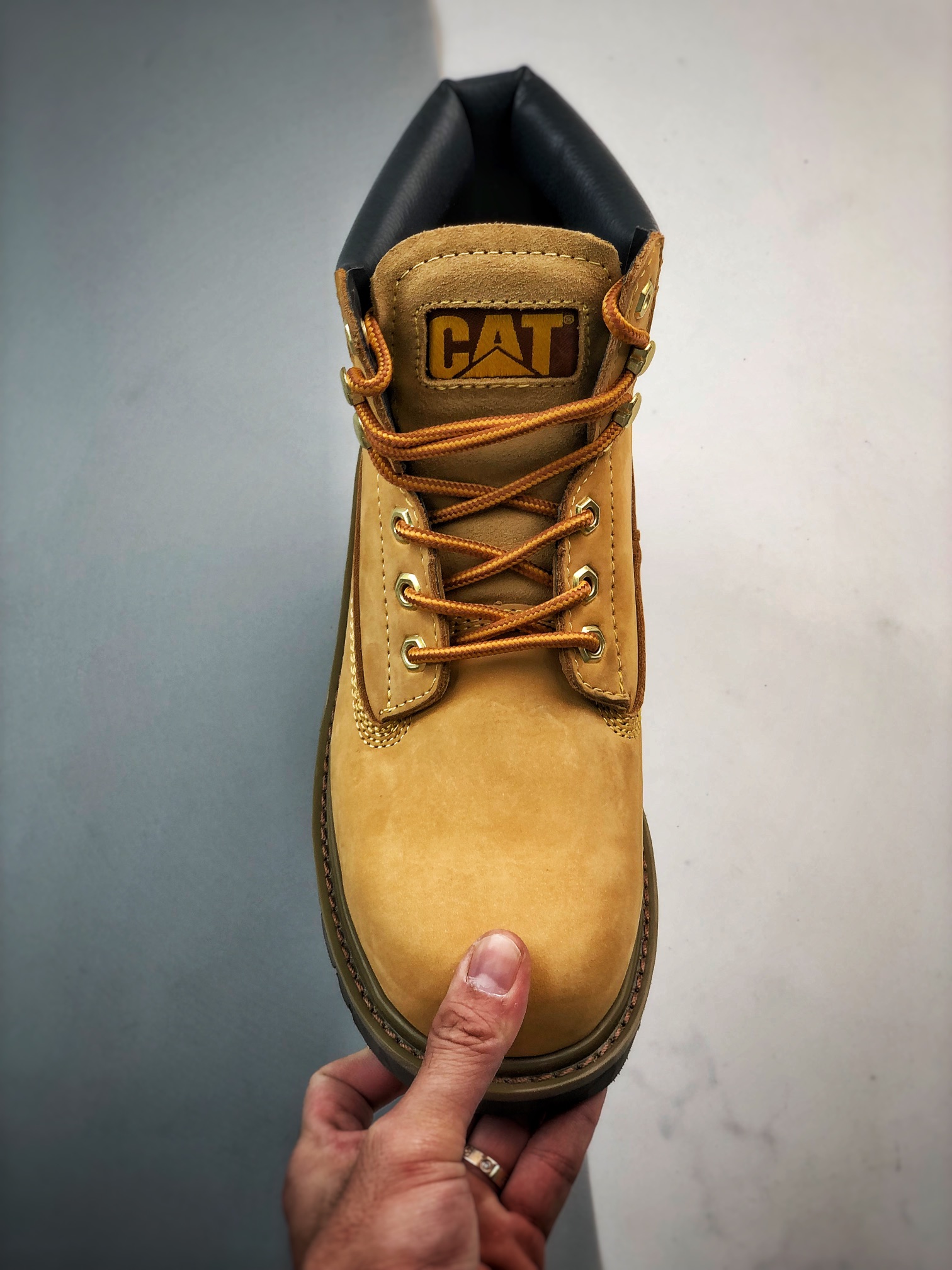 CAT/Carter 2023ss autumn and winter new official synchronization outdoor workwear casual Martin boots big yellow boots series