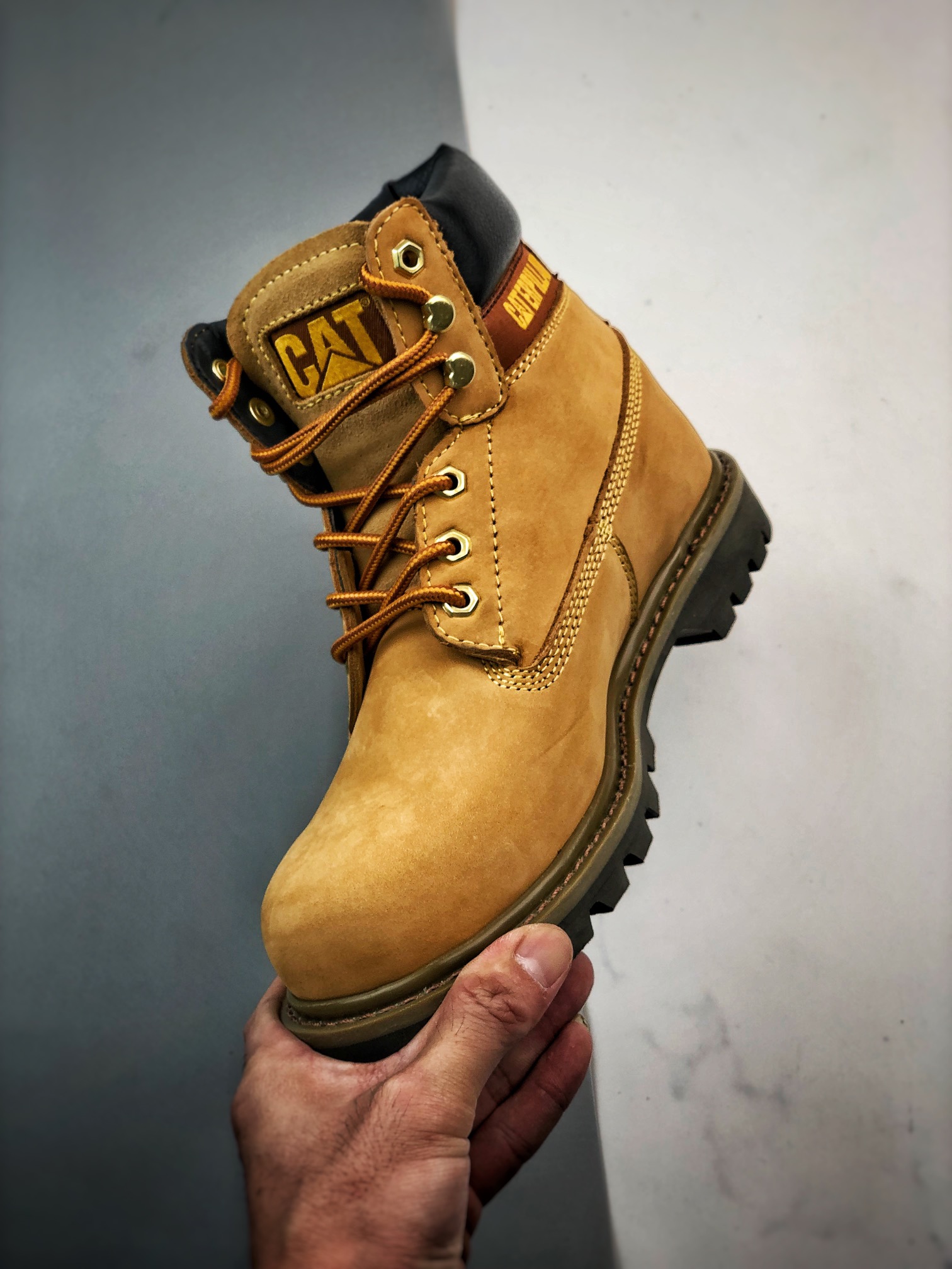 CAT/Carter 2023ss autumn and winter new official synchronization outdoor workwear casual Martin boots big yellow boots series