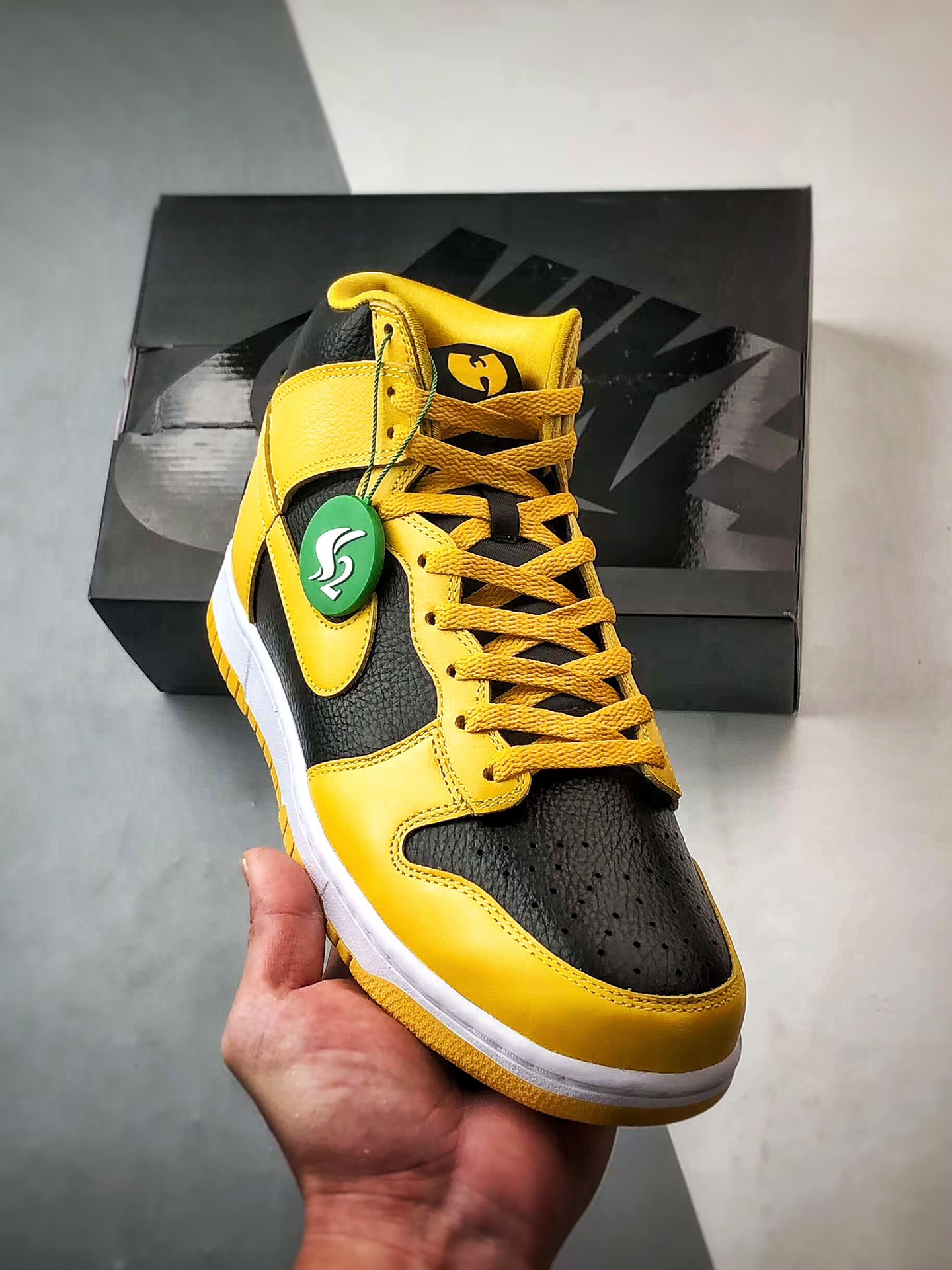 Wu-Tang x NK Dunk High 黑黄  HJ4320-001