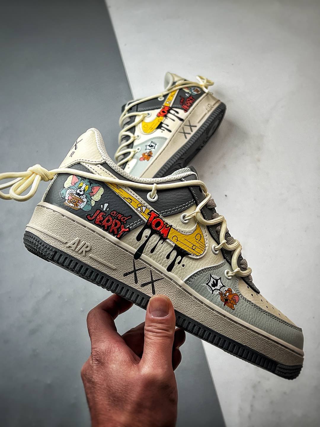 Air Force 1 Low 汤姆和杰瑞抽绳绑带  KS6896-555
