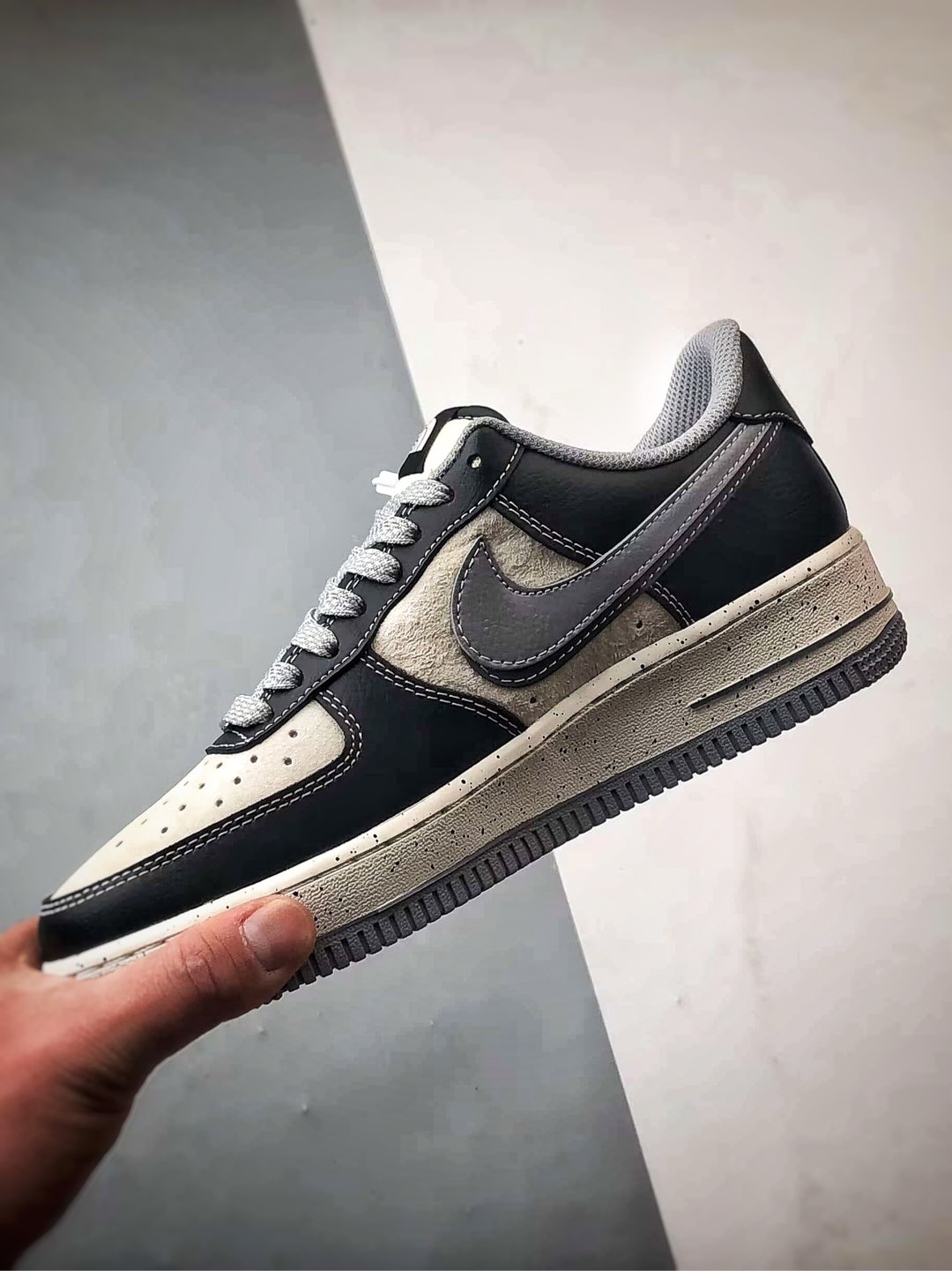TNF x Air Force 1 Low 黑灰双钩   DM6688-020