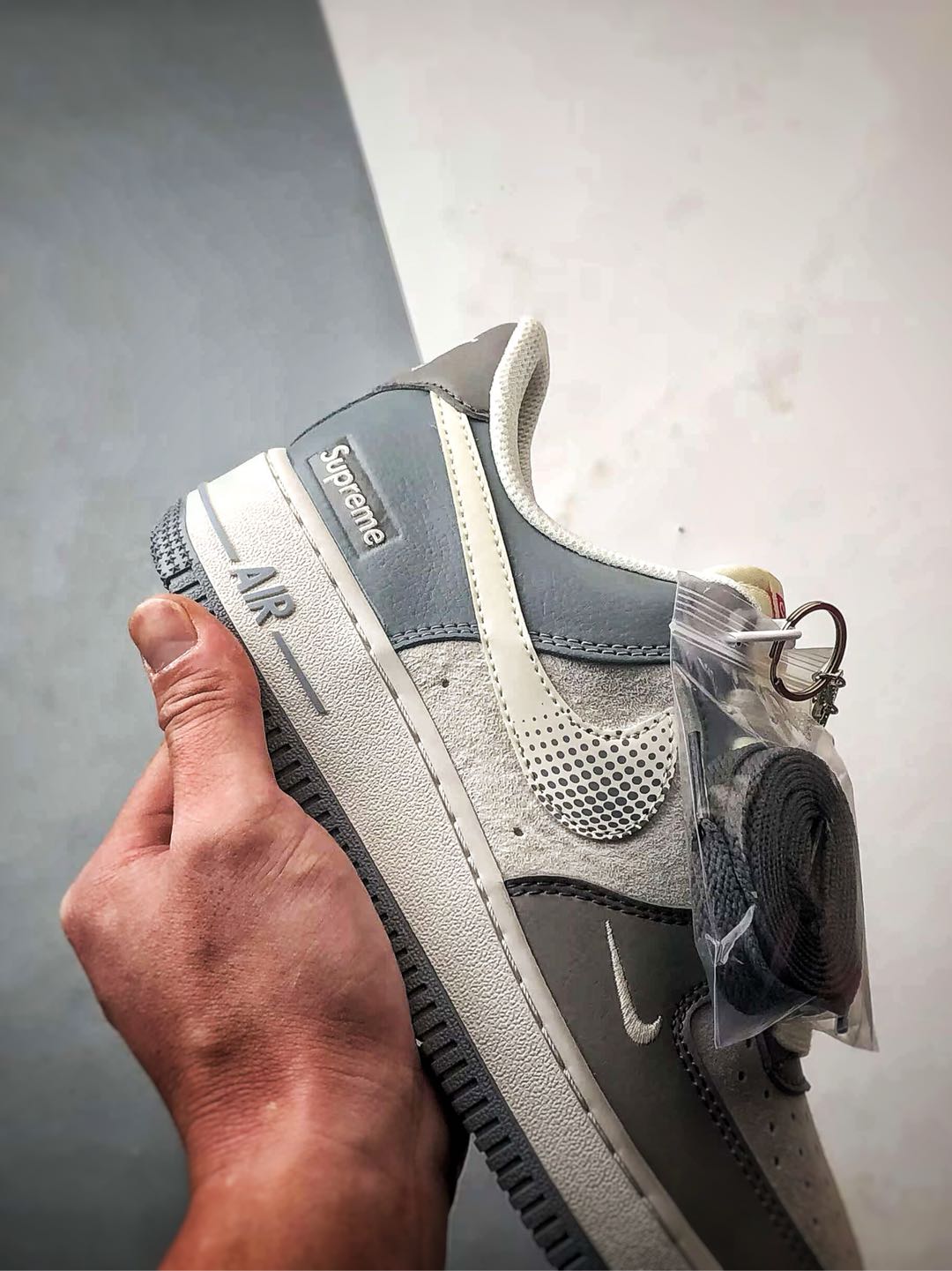 Sup x Air Force 1 Low 米白灰   DM6688-023