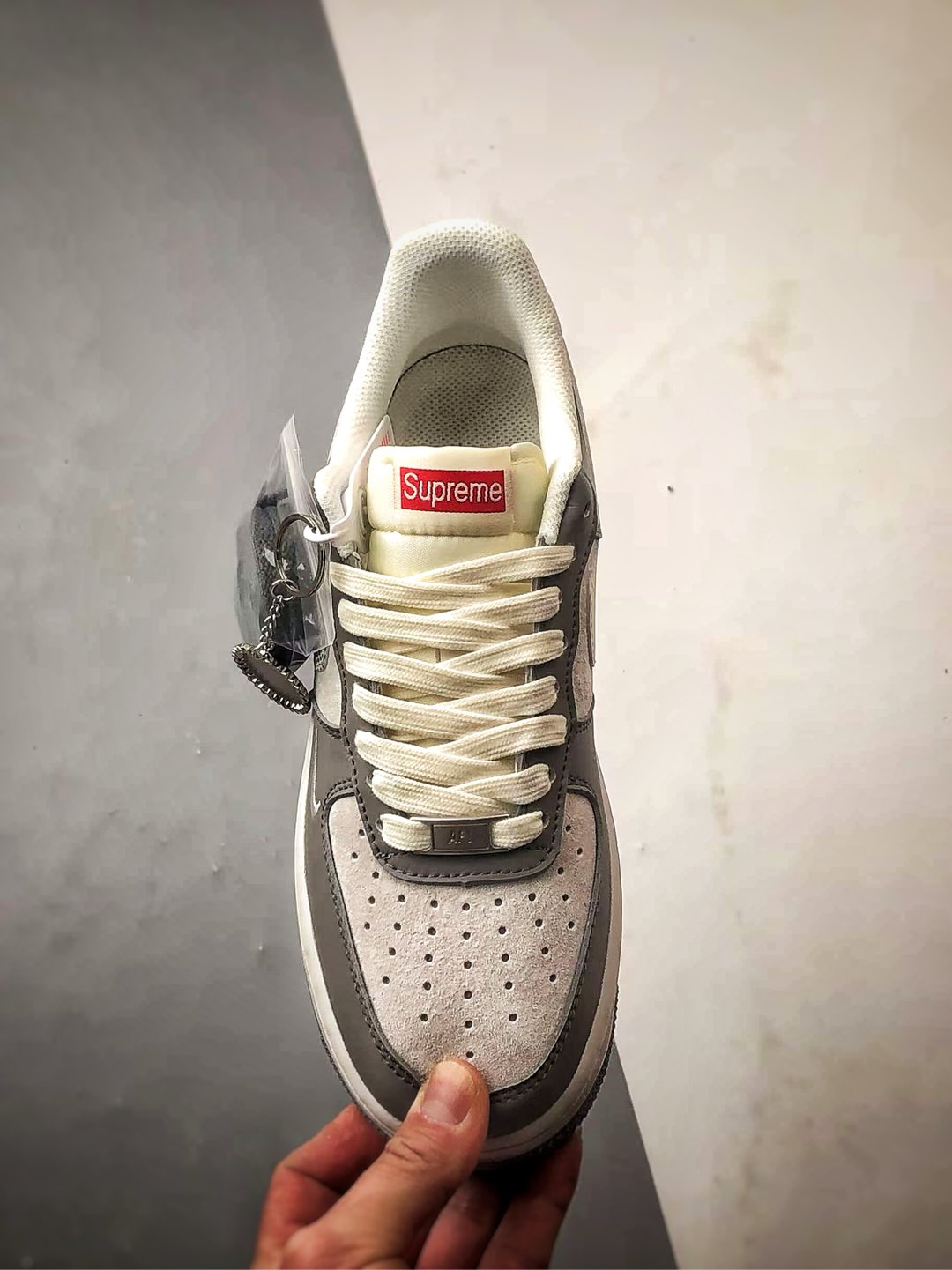 Sup x Air Force 1 Low 米白灰   DM6688-023