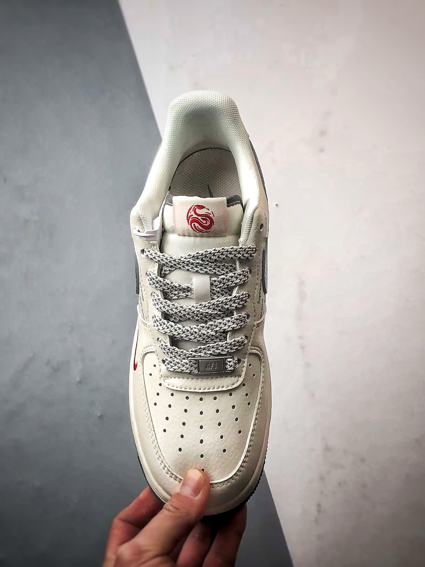 Sup x Air Force 1 Low 蛇年米白灰  XS1958-503