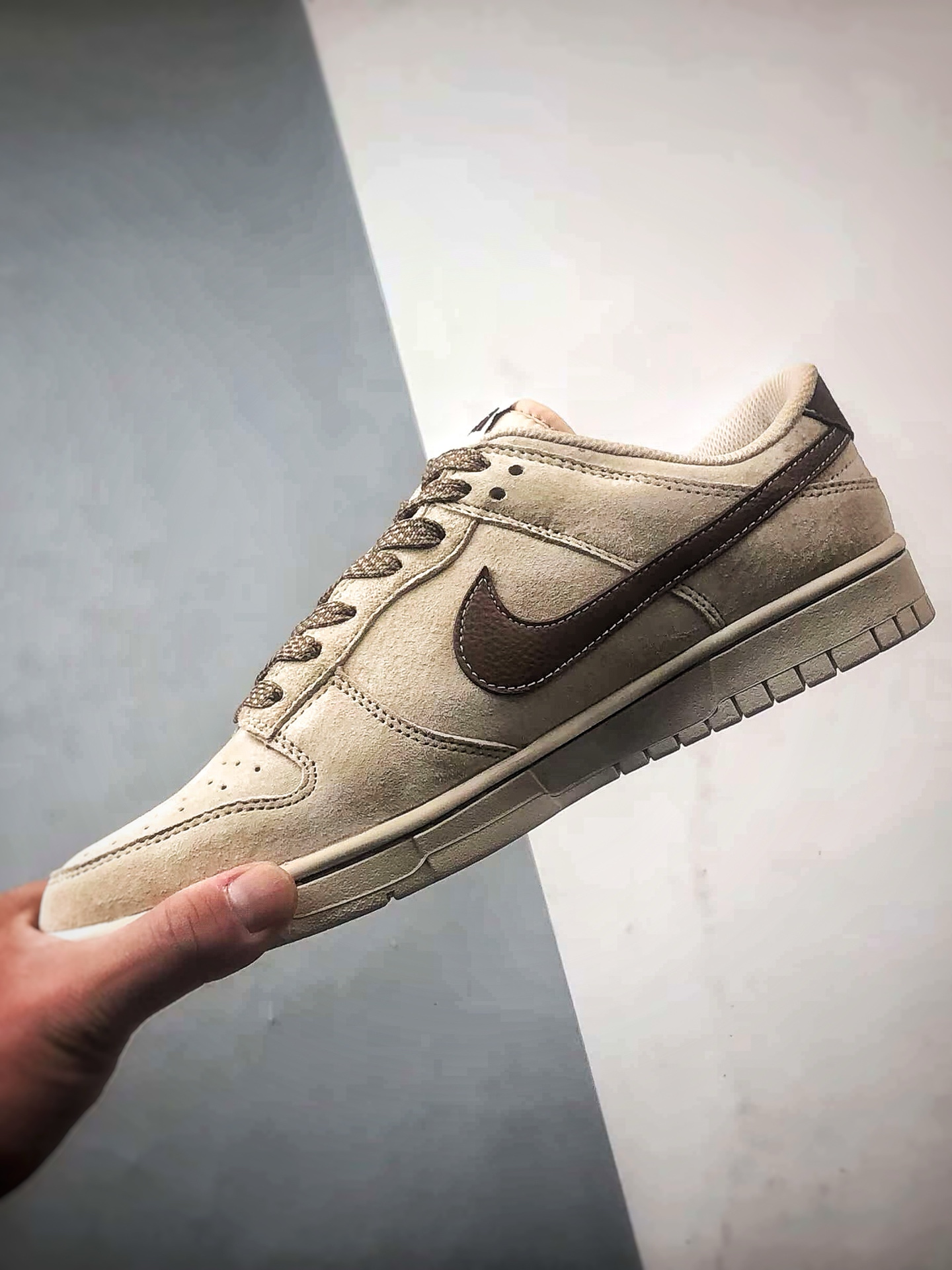 NK Dunk Low Retro ”DIY高端定制” 北面米棕咖啡钩 低帮休闲运动板鞋 DJ2024-086