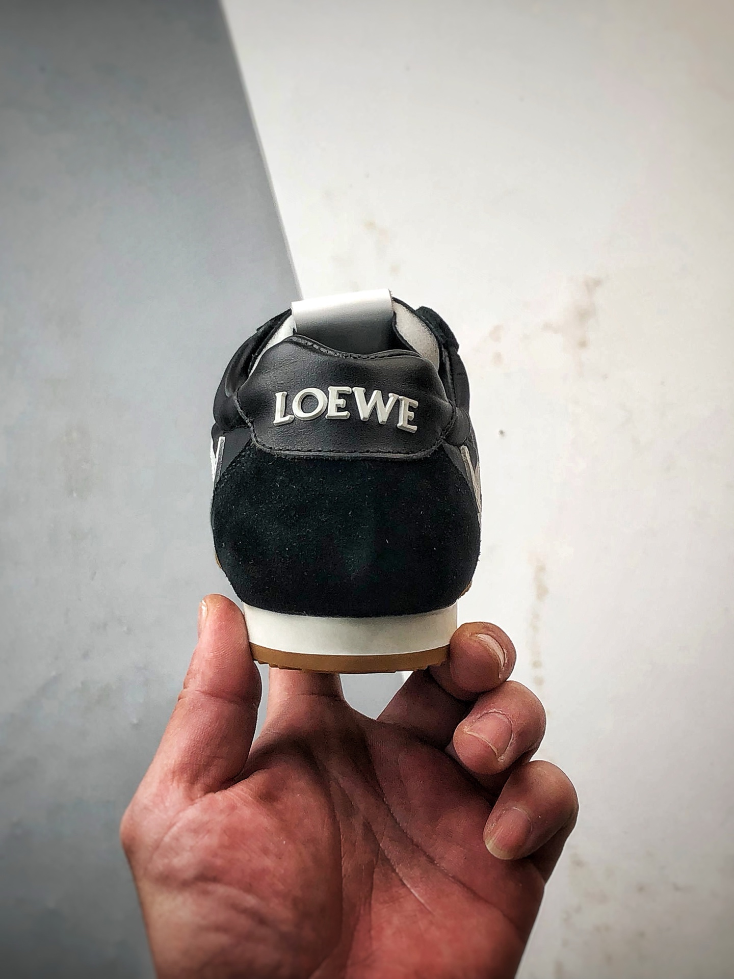 市售顶级 任意细节不惧对比 罗意威/Loewe 2025 | Ballet Runner 2.0 黑色 早春新款爆款芭蕾舞鞋
