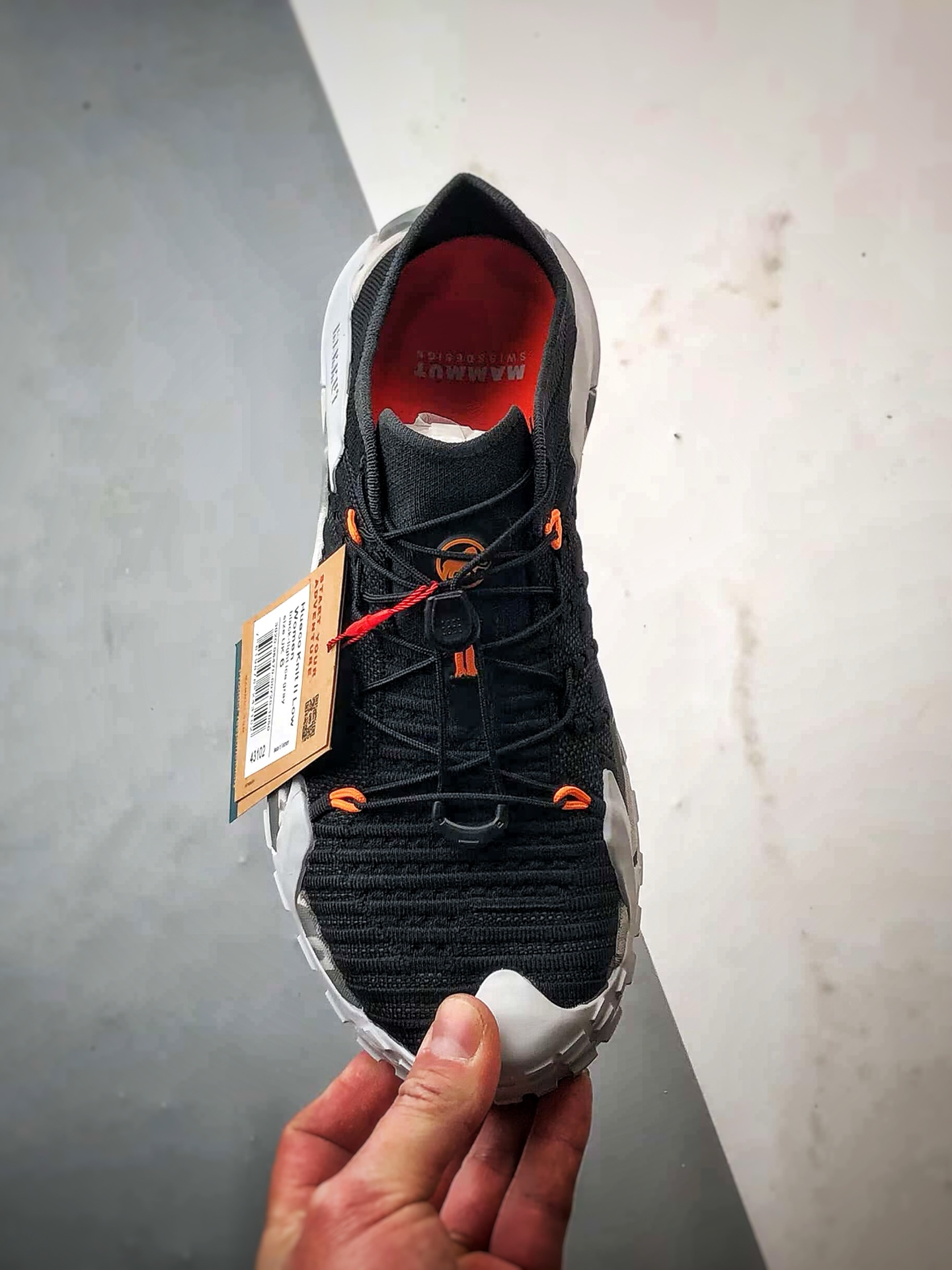 Mammut猛犸象 Hueco Knit 2 黑白灰 市面首发#Mammut猛犸象Hueco系列多功能登山靴