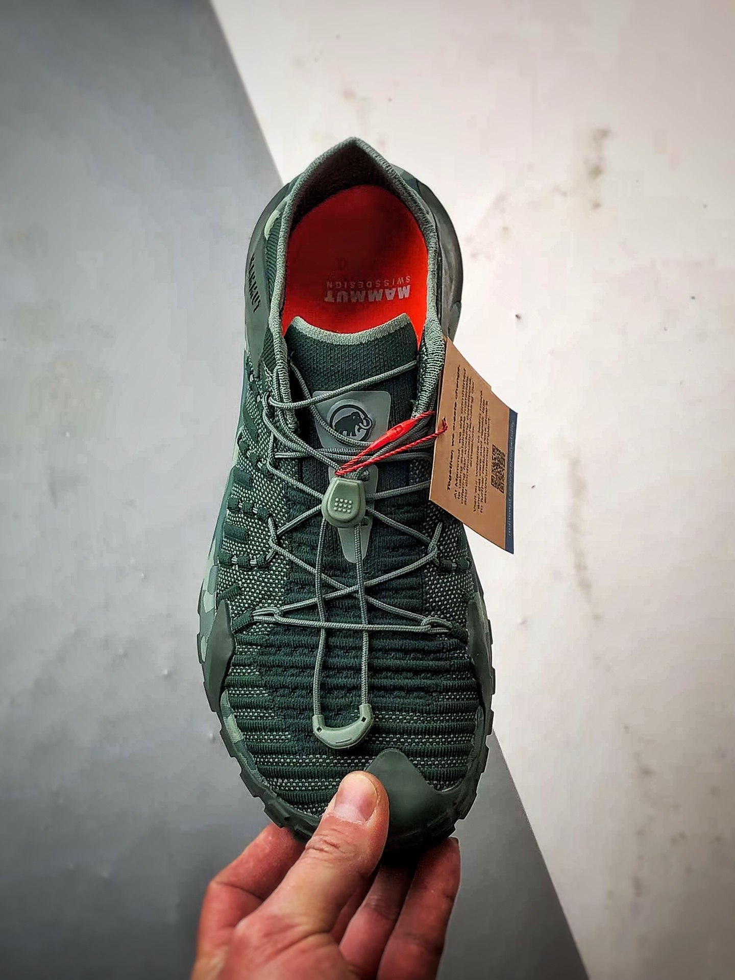 Mammut猛犸象 Hueco Knit 2 绿色 市面首发#Mammut猛犸象Hueco系列多功能登山靴