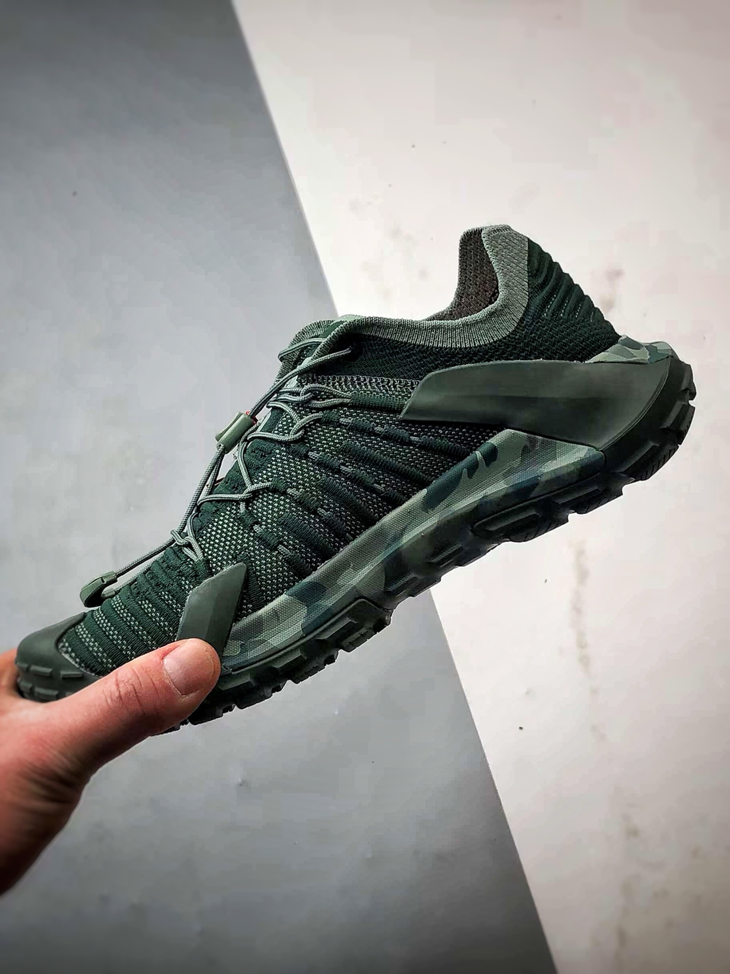 Mammut猛犸象 Hueco Knit 2 绿色 市面首发#Mammut猛犸象Hueco系列多功能登山靴