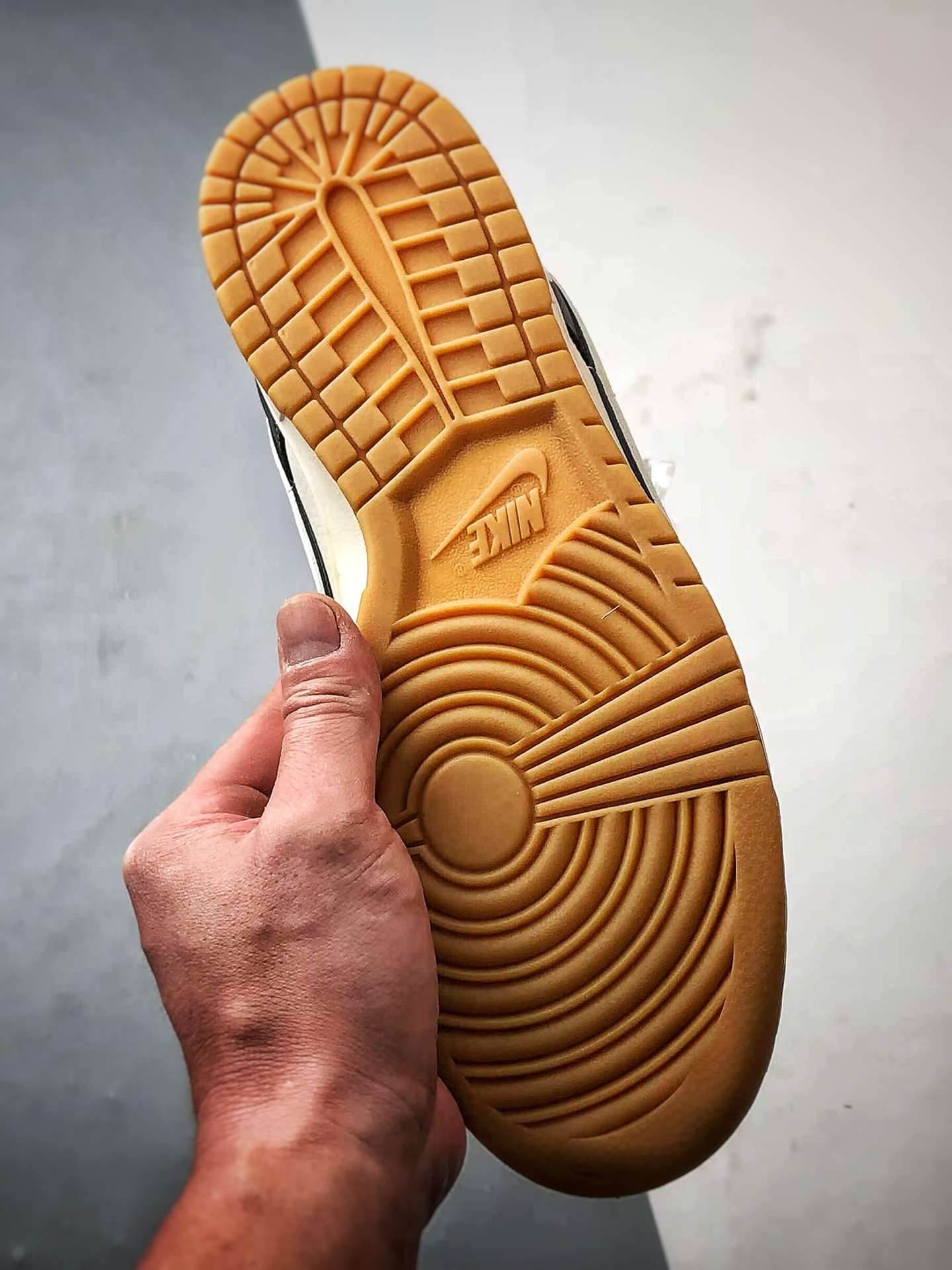 NK Dunk Low Retro ”DIY高端定制” 北面米白黑生胶底 低帮休闲运动板鞋  XX3168-119