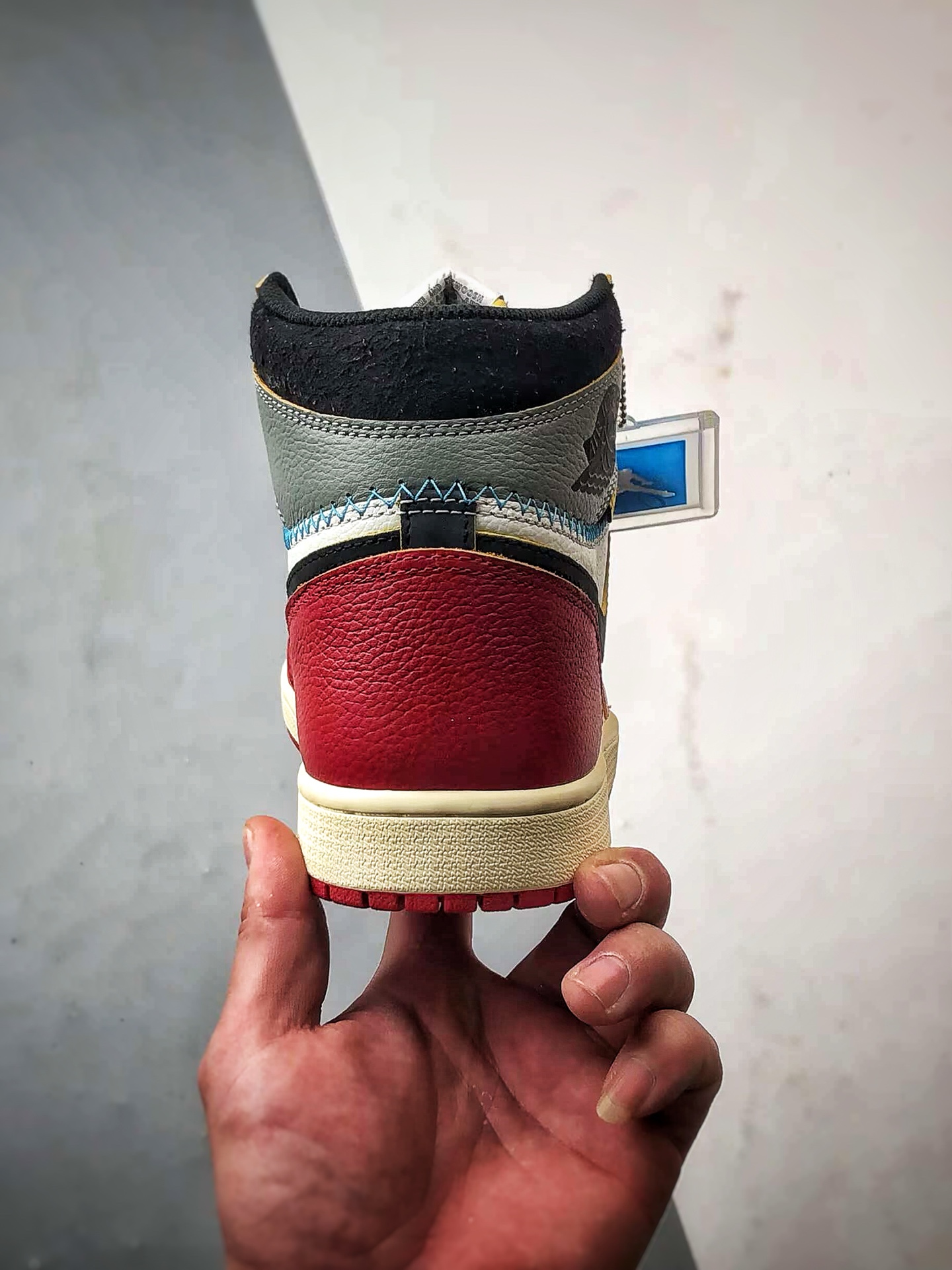 Union x Air Jordan 1 Retro High OG UN联名白红灰 HV8563-600