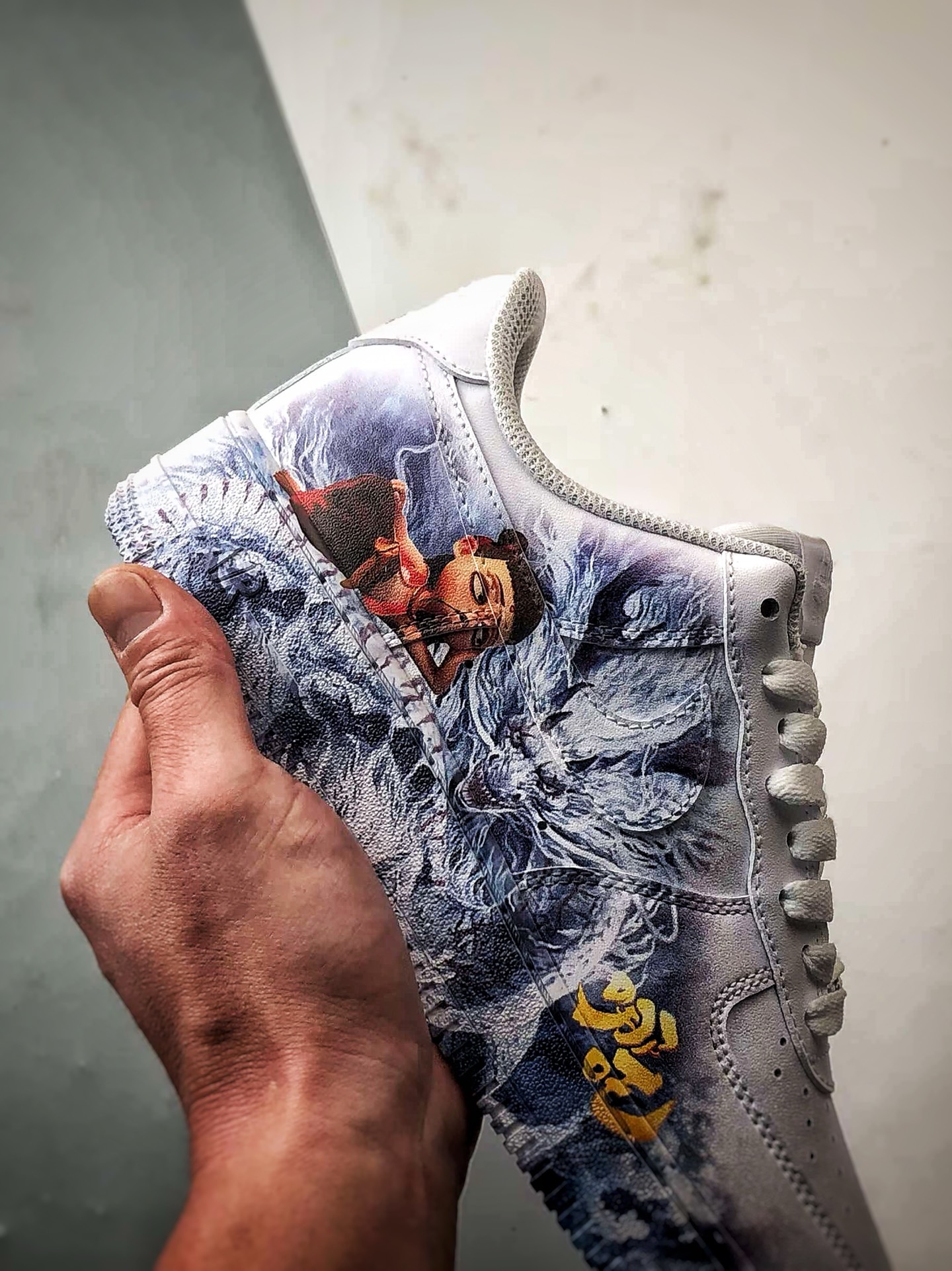Air Force 1 Low 哪吒手绘涂鸦