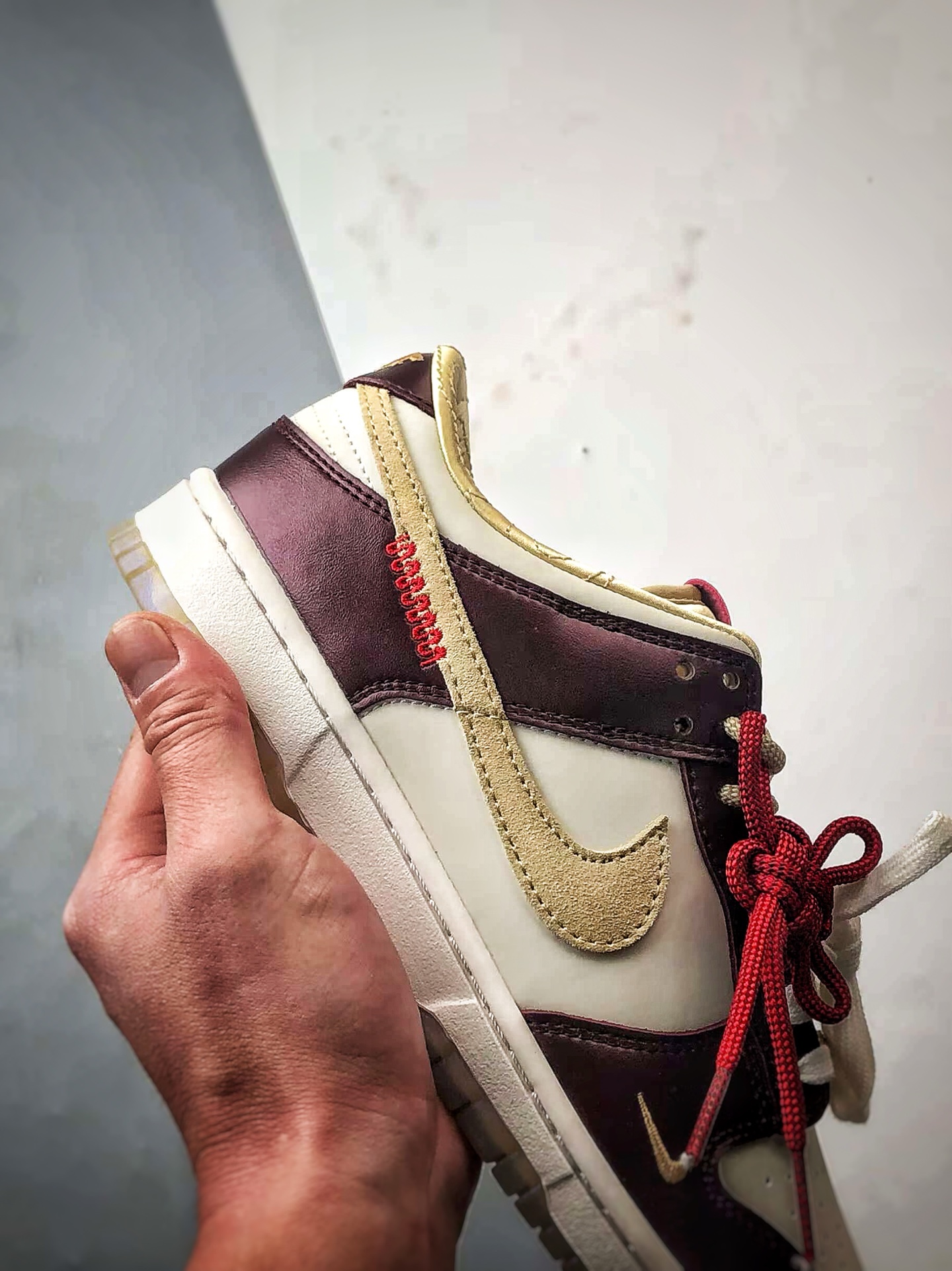 NK Dunk Low CNY ”Year Of The Snake” 蛇年限定白金红 低帮休闲运动板鞋 HV5991-171