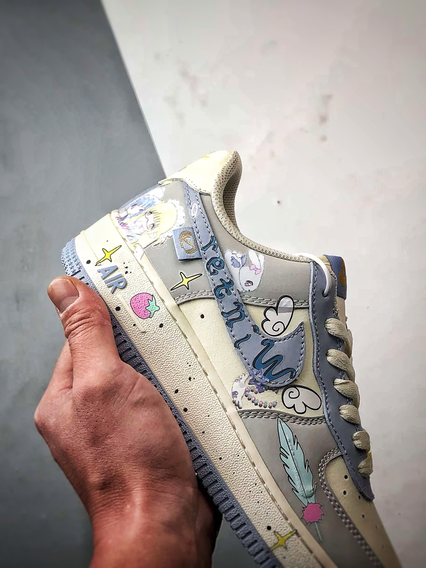 Air Force 1 Low 小天使手绘涂鸦  DB3301-711