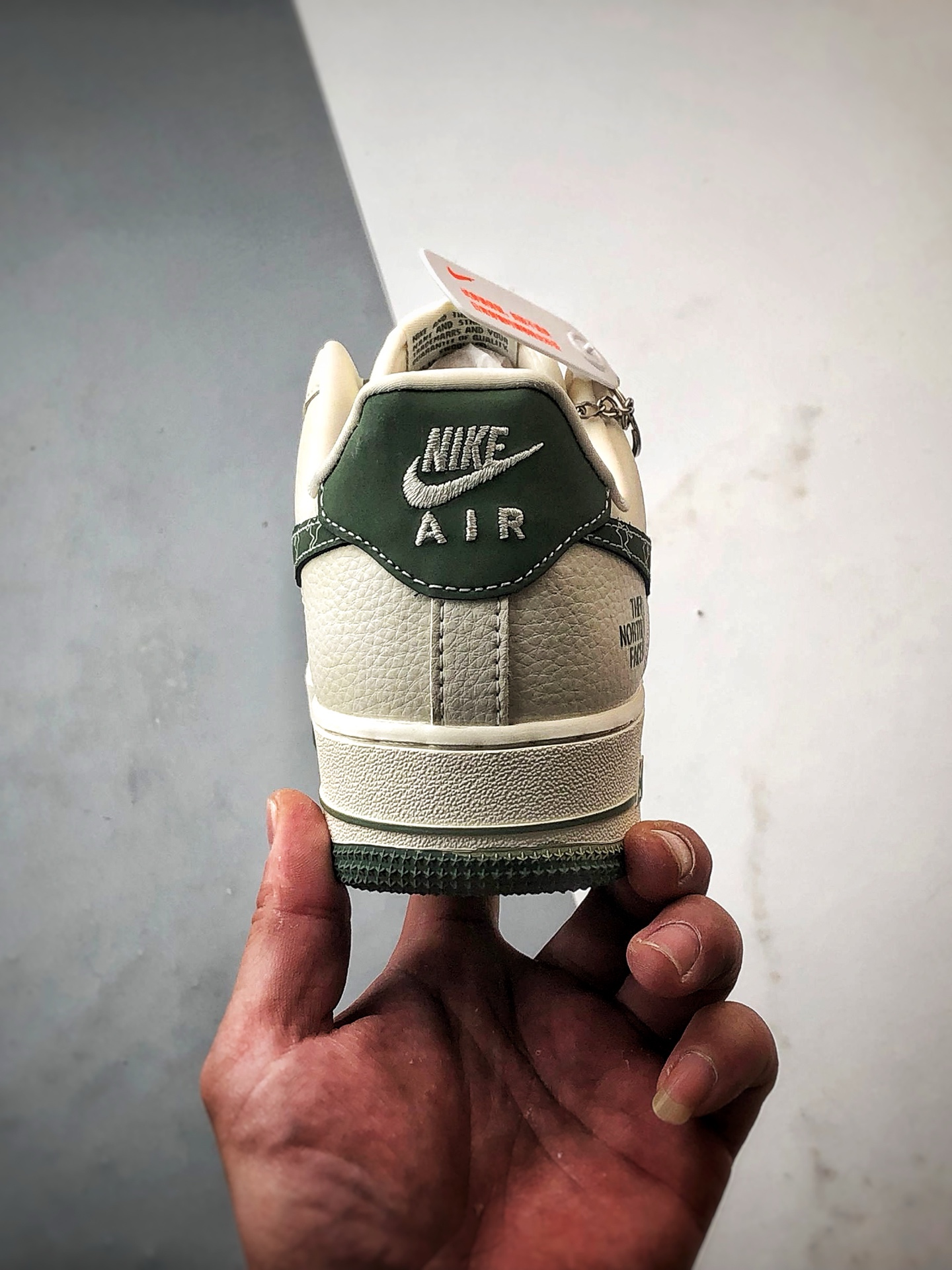 TNF x Air Force 1 Low 米白绿  KK1988-043