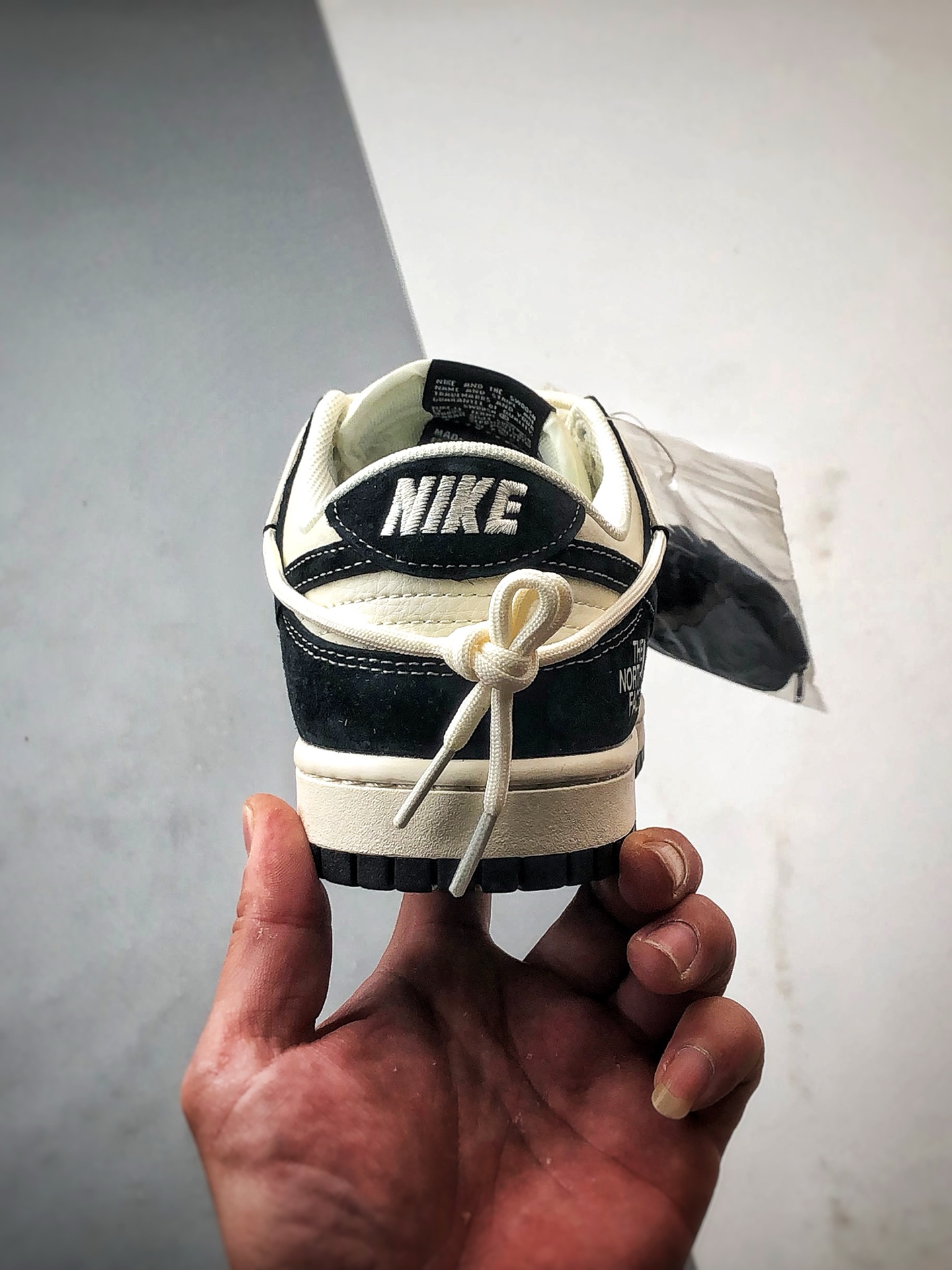 NK Dunk Low Retro ”DIY高端定制” 北面米白黑解构绑带 低帮休闲运动板鞋  YX5066-256