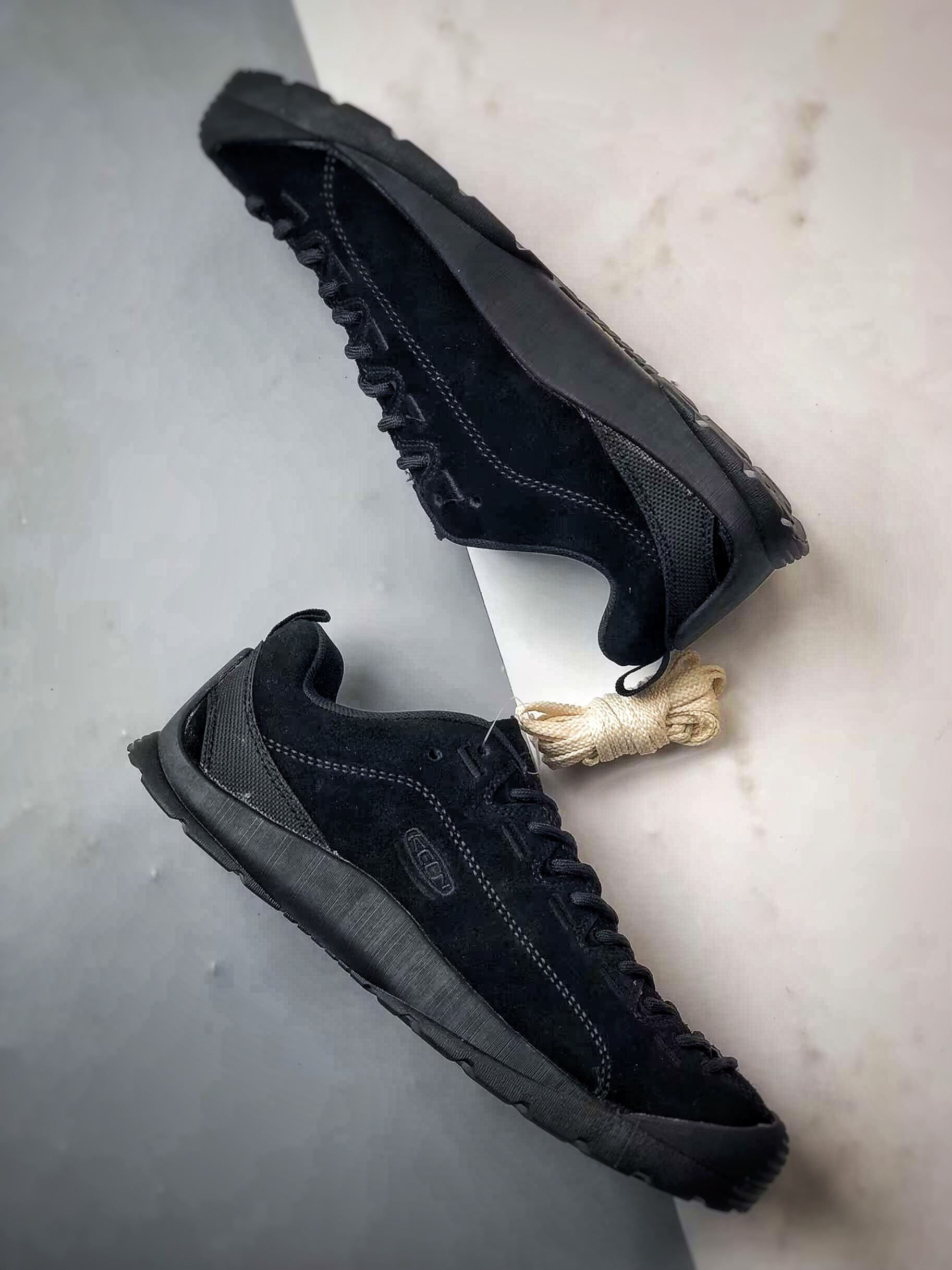 Highsnobiety KEEN 科恩 Jasper 黑色 日系街头复古风 山系户外徒步鞋