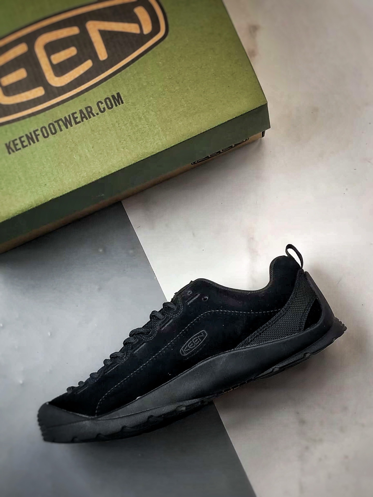 Highsnobiety KEEN 科恩 Jasper 黑色 日系街头复古风 山系户外徒步鞋