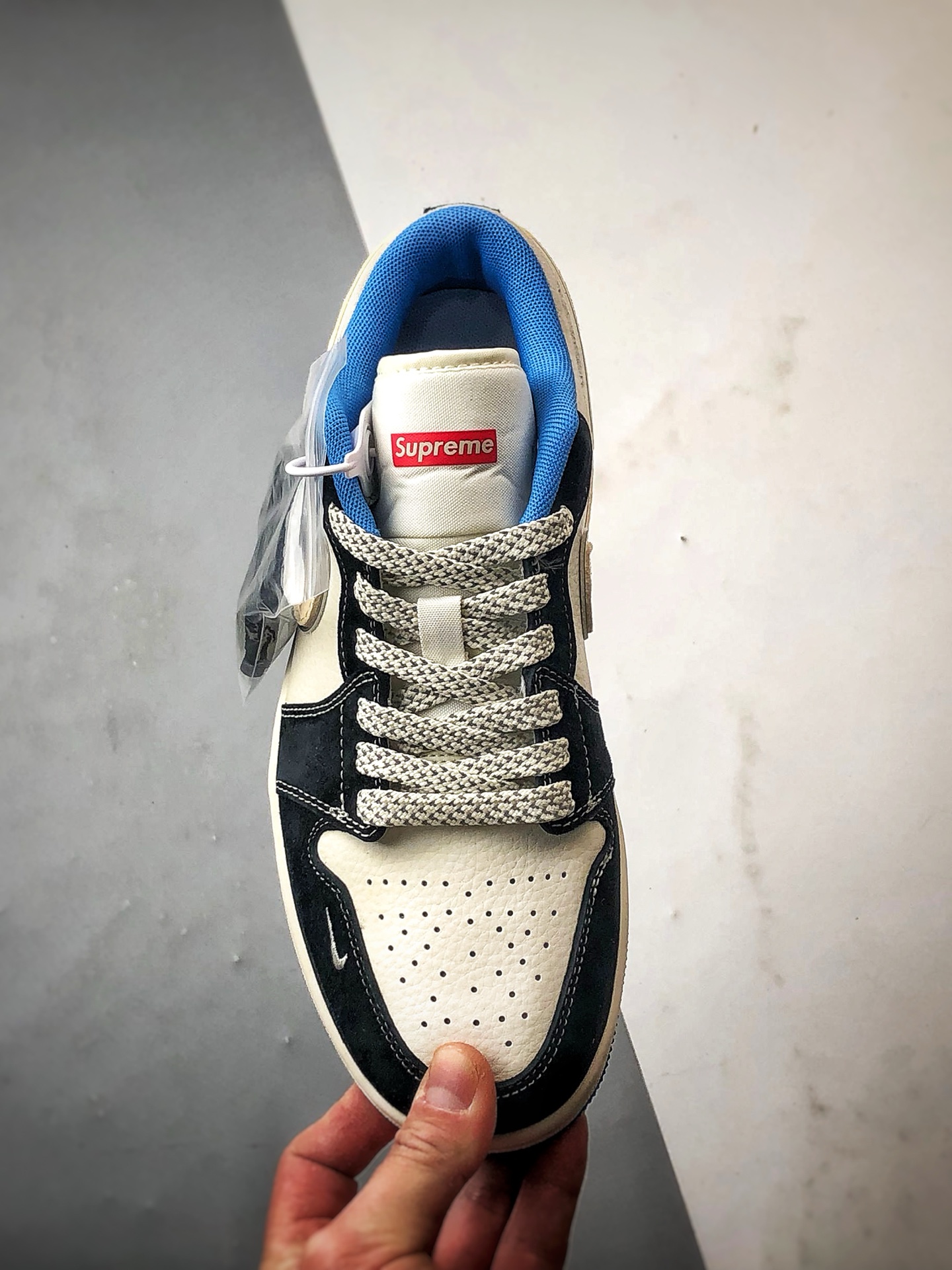 Air Jordan 1 Low OG ”高端定制” Sup白黑蓝  XX3318-501