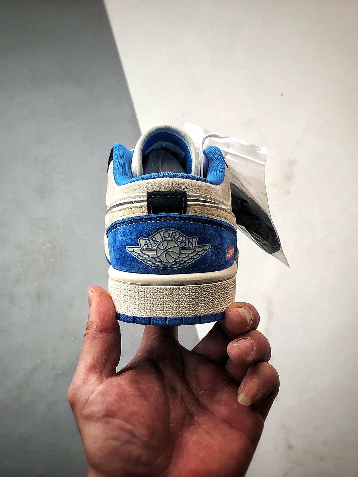 Air Jordan 1 Low OG ”高端定制” Sup白黑蓝  XX3318-501