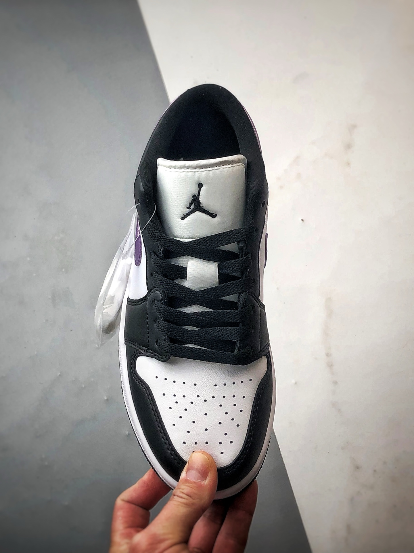Air Jordan 1 Low 黑白紫 HJ5911-105