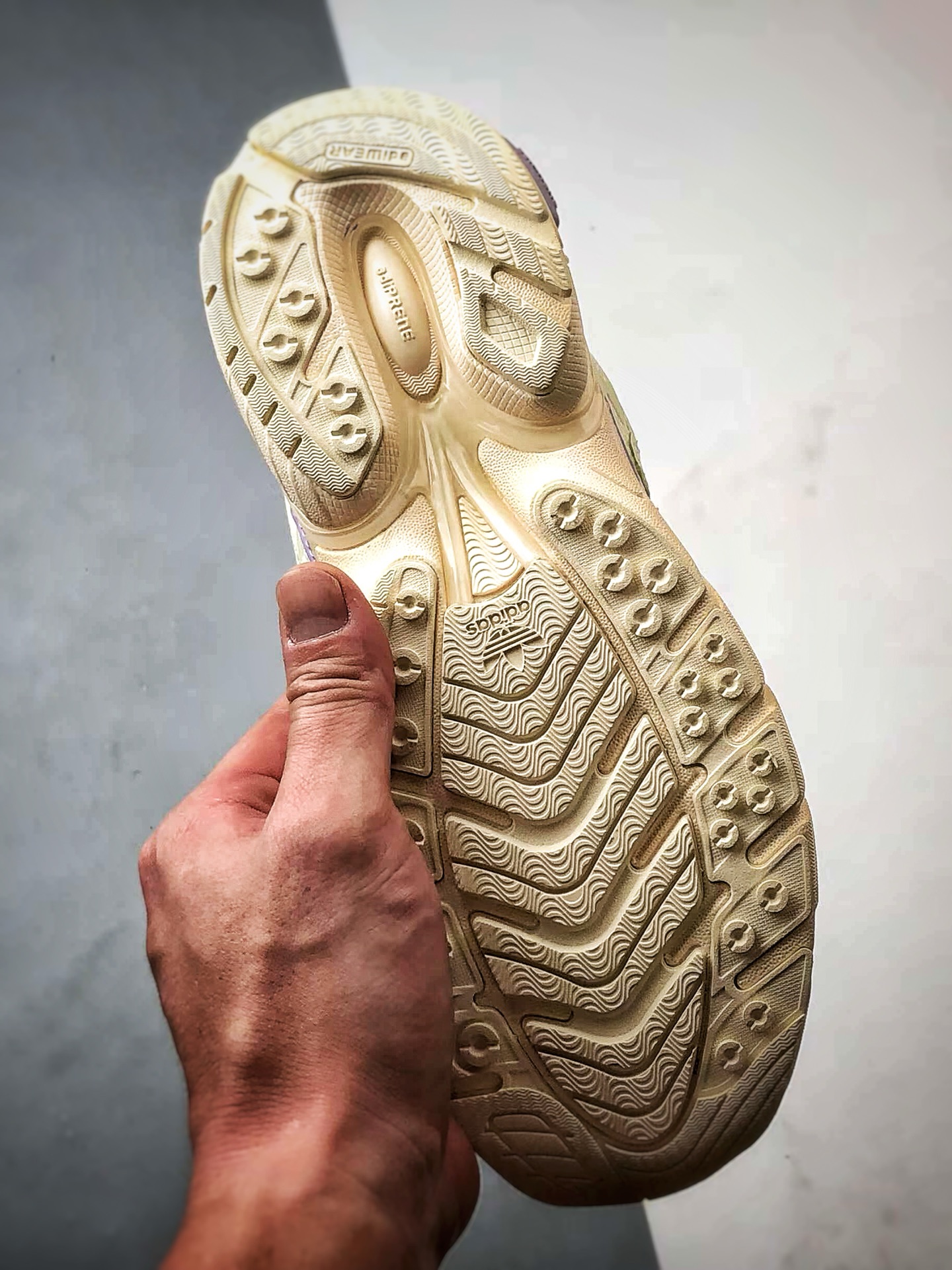 260 AD Originals Adistar Cushion 米白紫 复古前卫科技休闲运动老爹鞋  JH0278