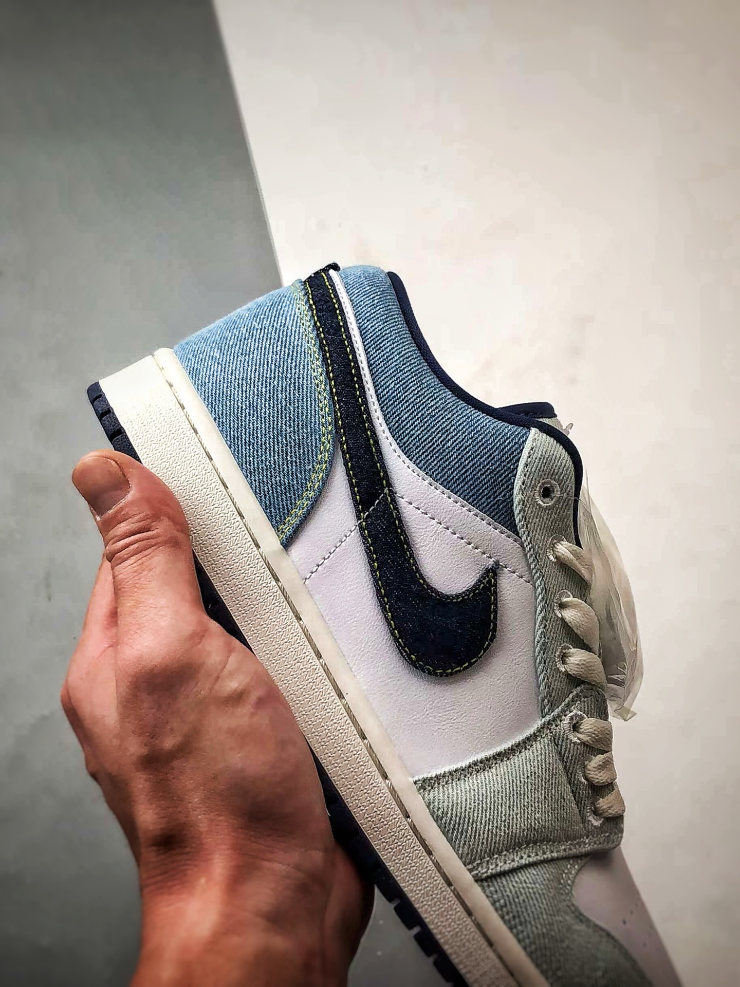 200 Air Jordan 1 Low 白蓝牛仔  IH0648-141