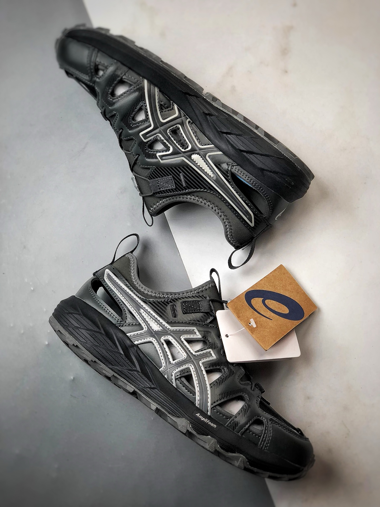 200 Asics Gel-Sonoma 石墨灰 户外运动徒步溯溪凉鞋