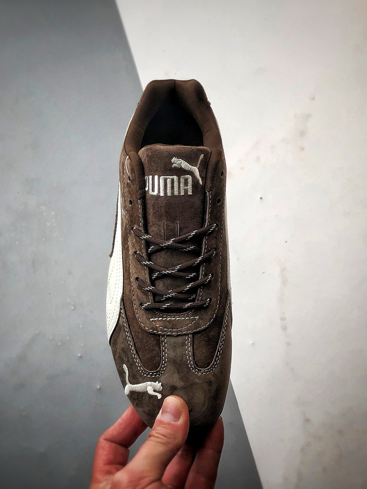 180 Puma Speedcet OG 棕色 彪马低帮复古运动休闲赛车跑鞋   398847-202