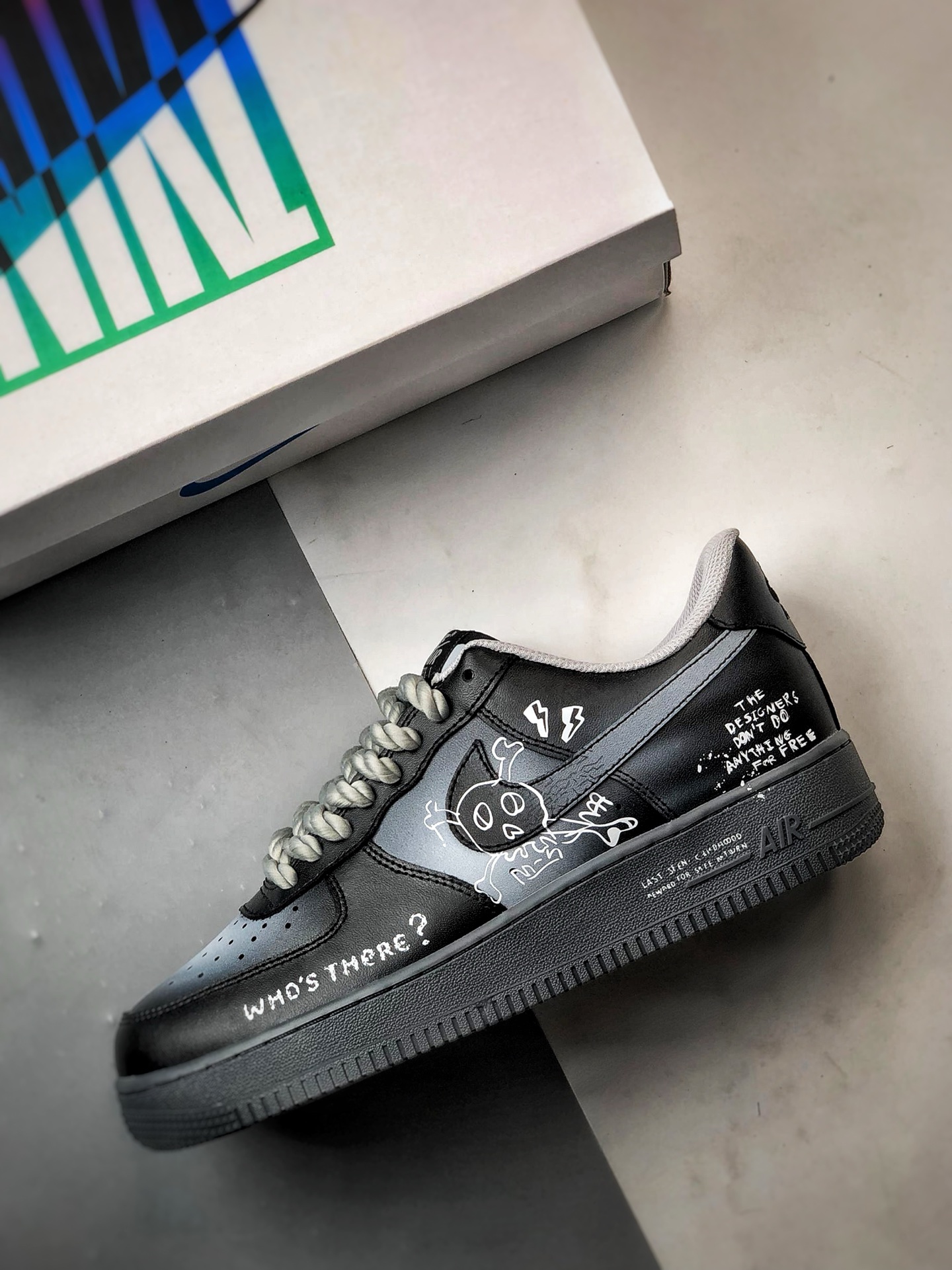 280 Air Force 1 '07 Low 渐变骷髅涂鸦 YD2425-110