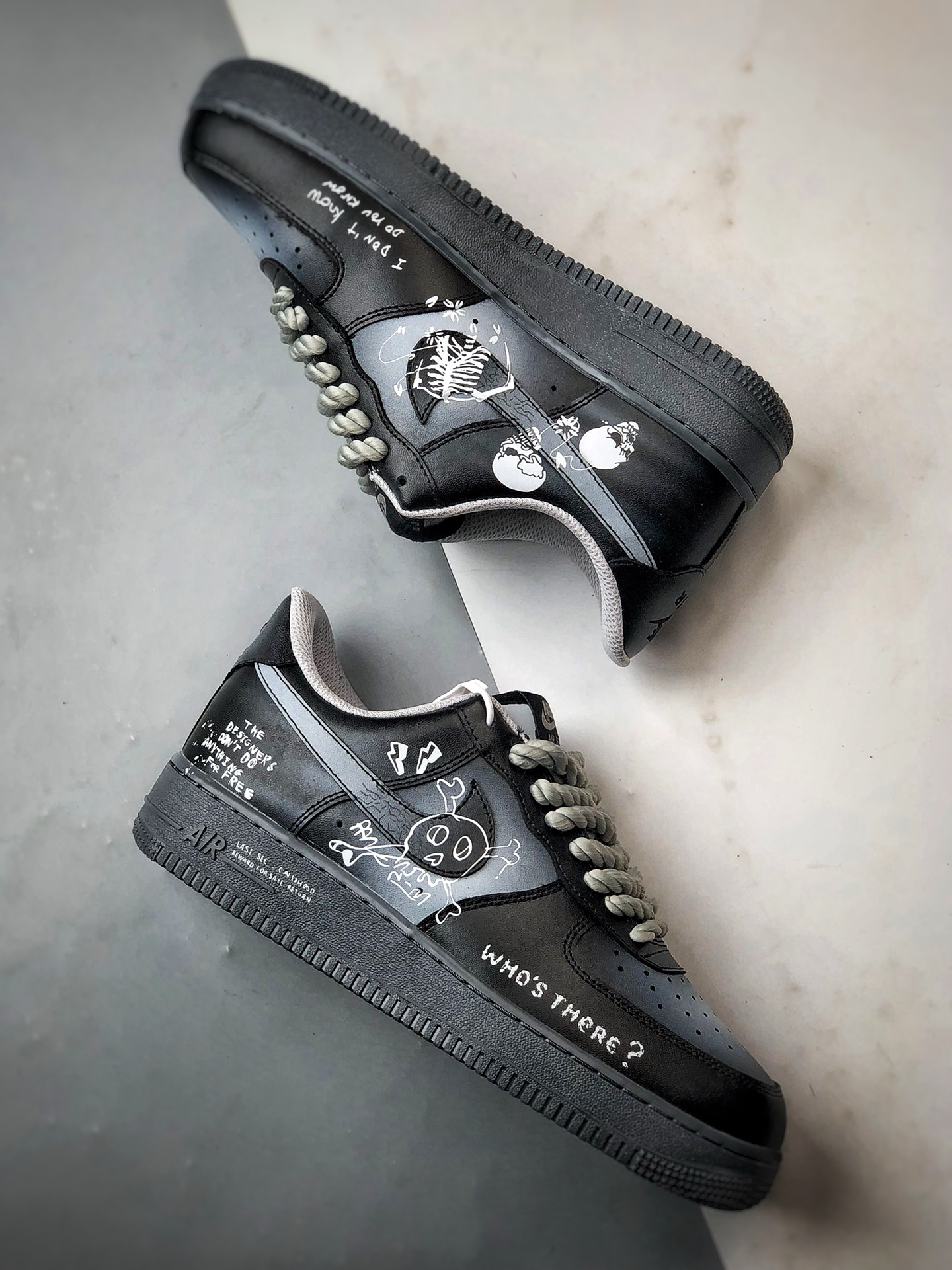 280 Air Force 1 '07 Low 渐变骷髅涂鸦 YD2425-110