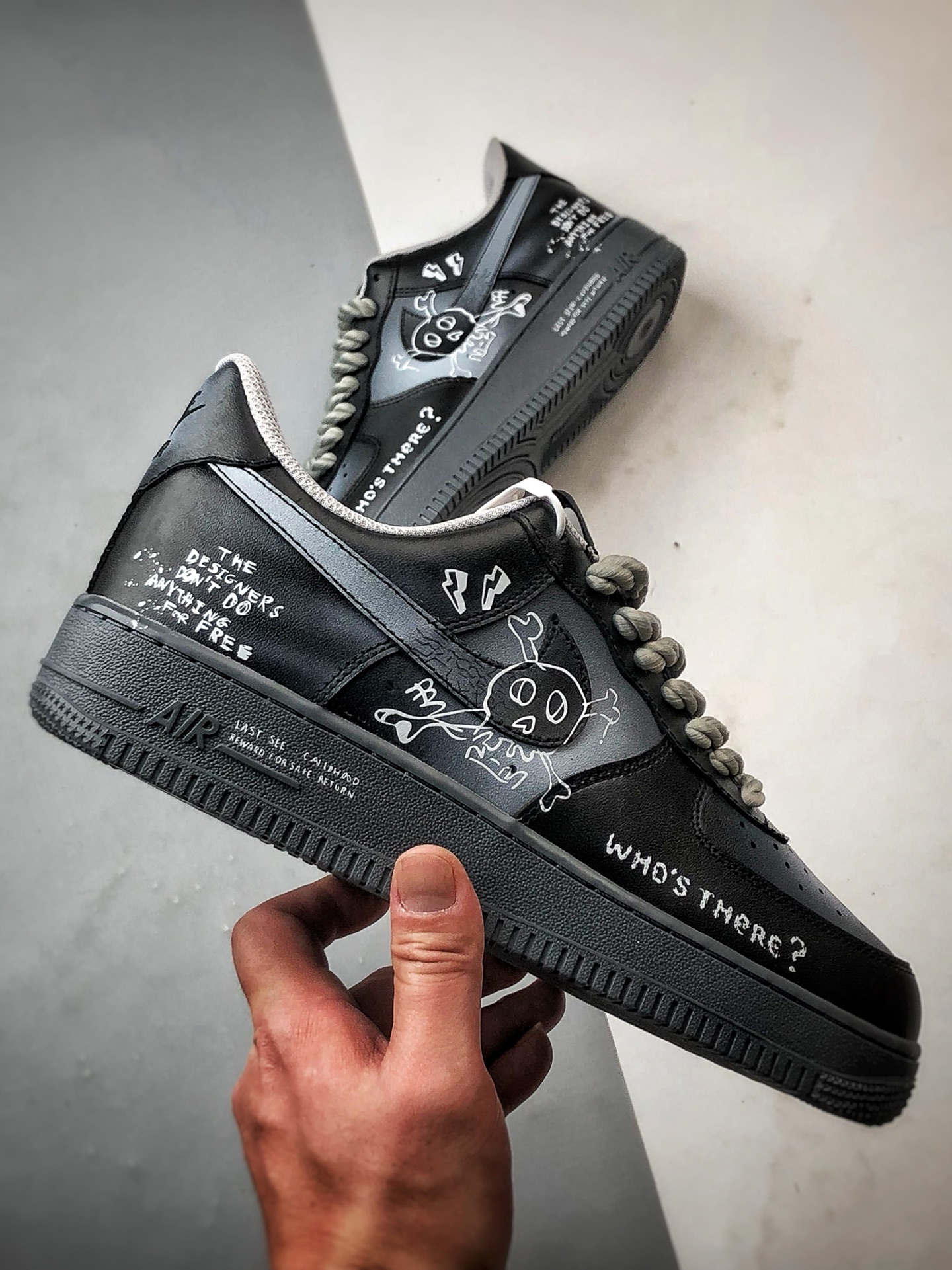 280 Air Force 1 '07 Low 渐变骷髅涂鸦 YD2425-110