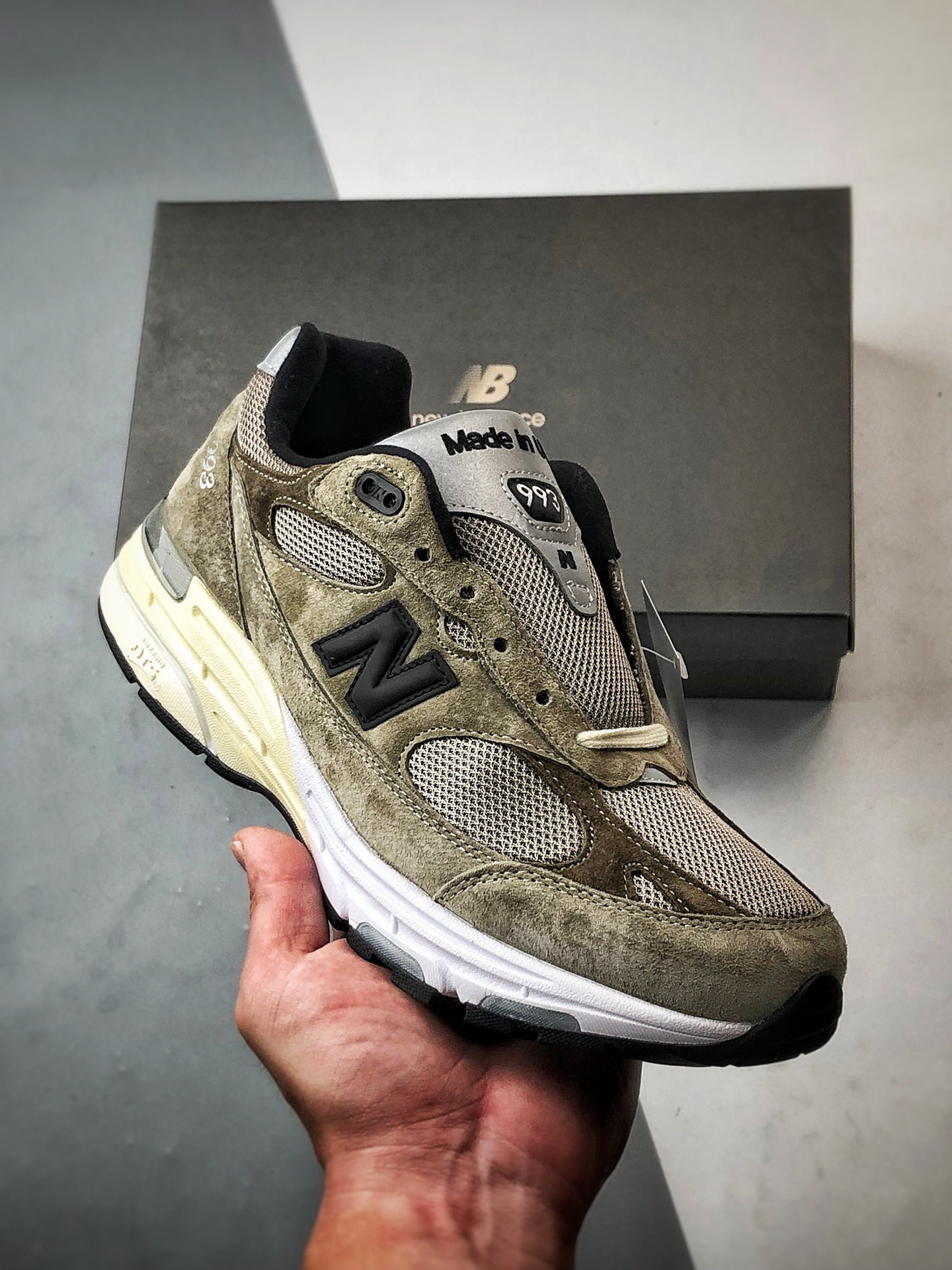 320 市售最强纯原版本 全码出货  JJJJound x New Balance NB 993 棕色 经典复古百搭休闲运动跑步鞋  U993JJ