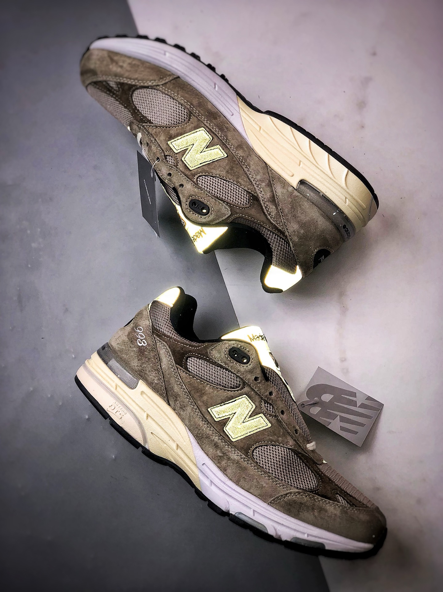 320 市售最强纯原版本 全码出货  JJJJound x New Balance NB 993 棕色 经典复古百搭休闲运动跑步鞋  U993JJ